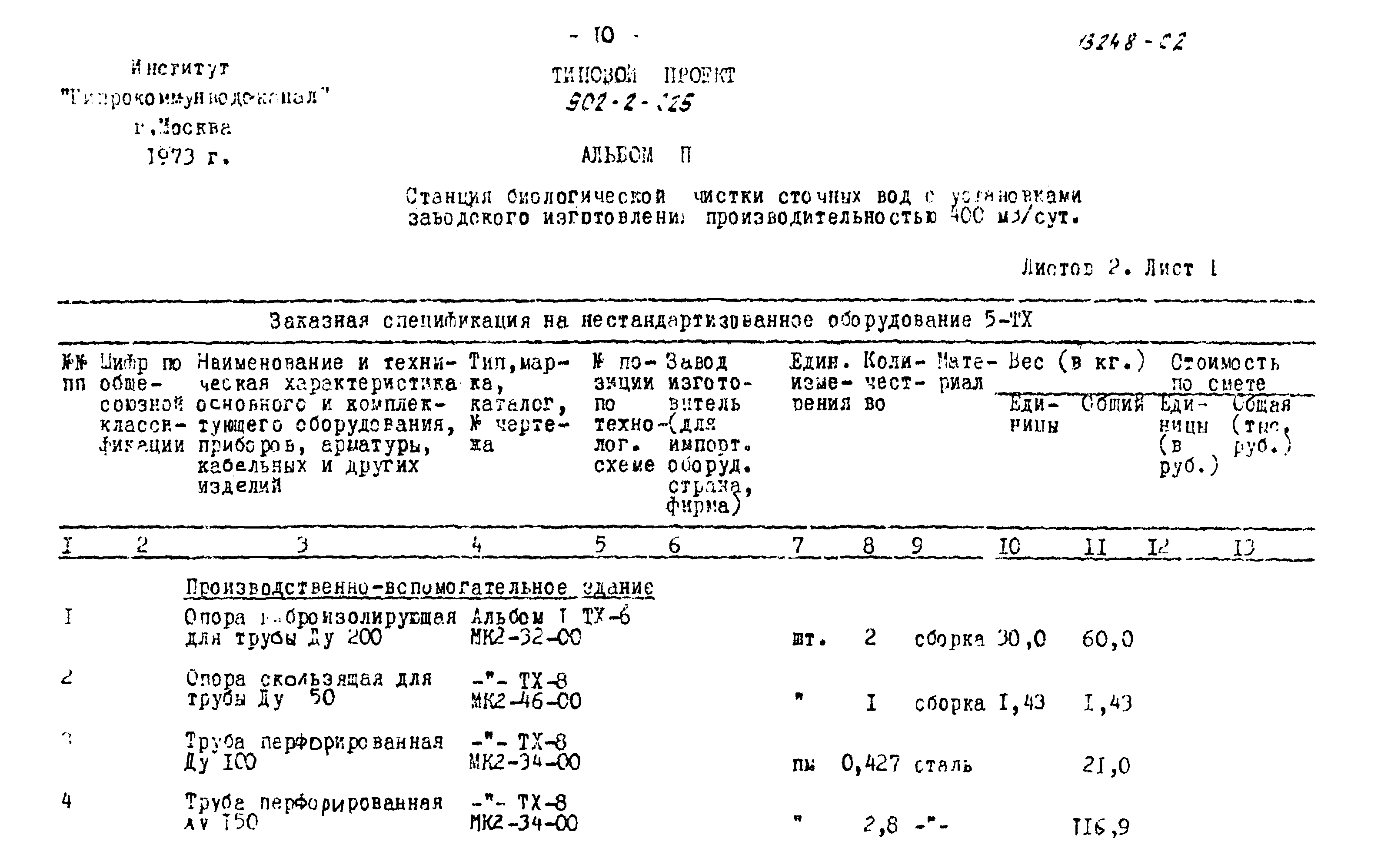 Типовой проект 902-2-225