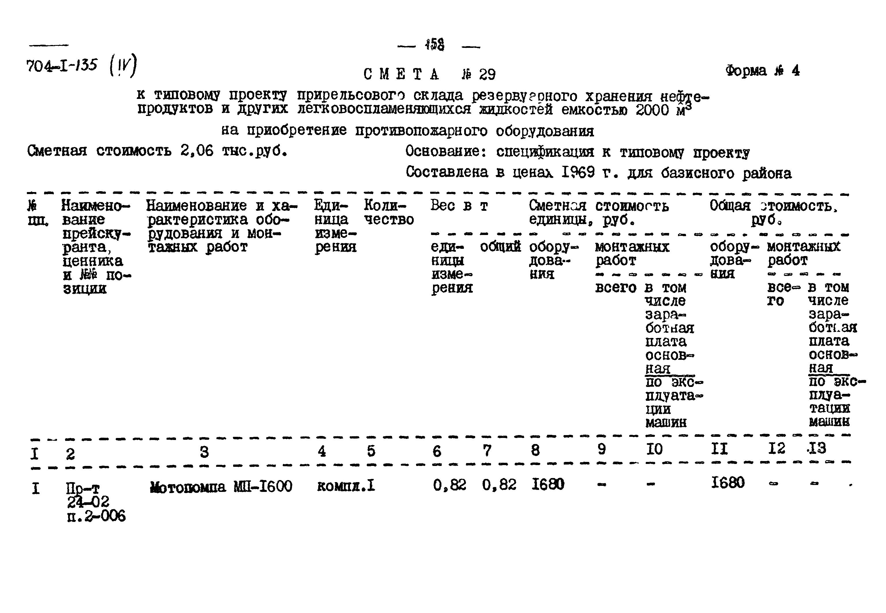 Типовой проект 704-1-135