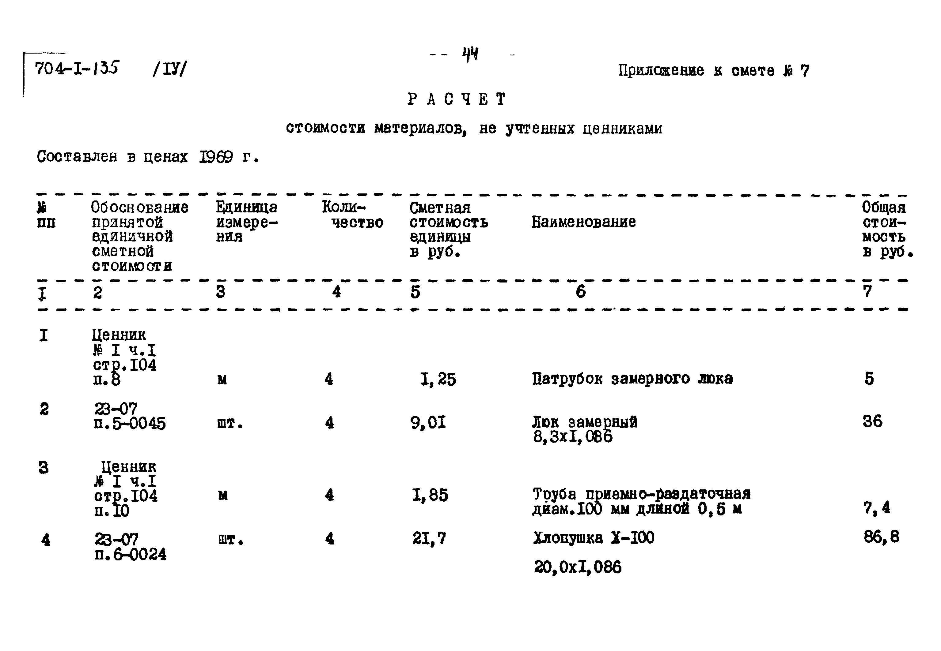 Типовой проект 704-1-135