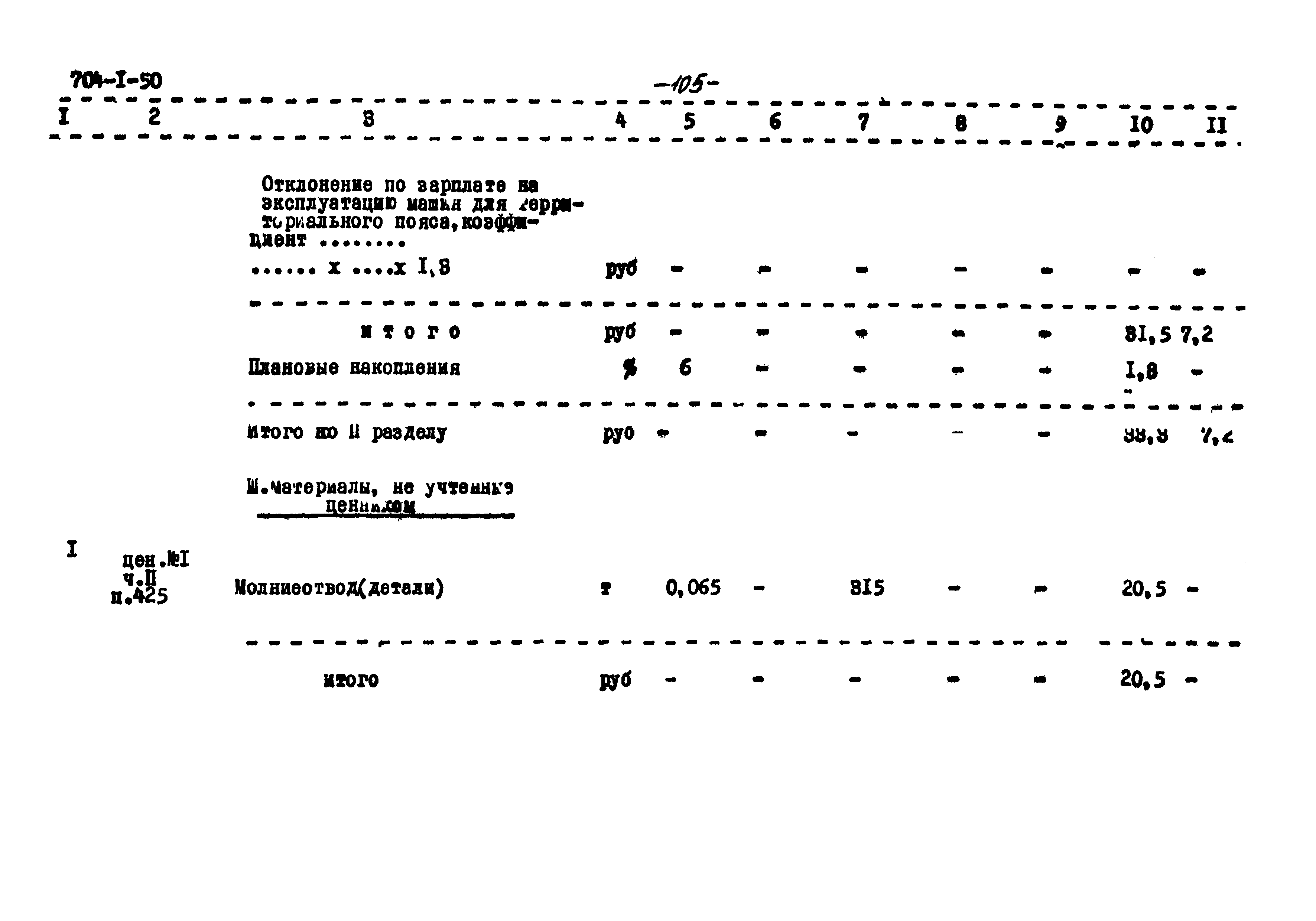 Типовой проект 704-1-50