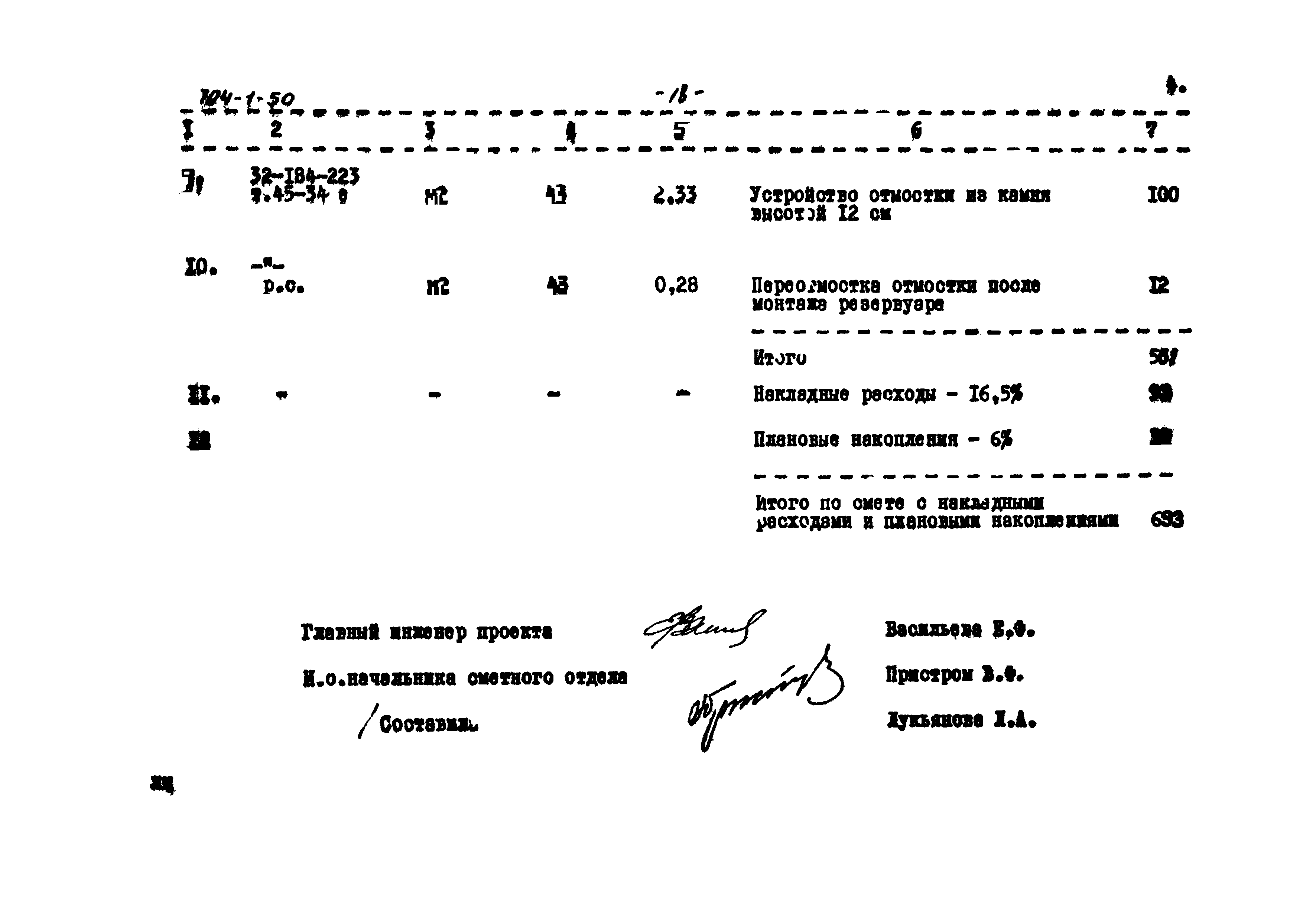 Типовой проект 704-1-50