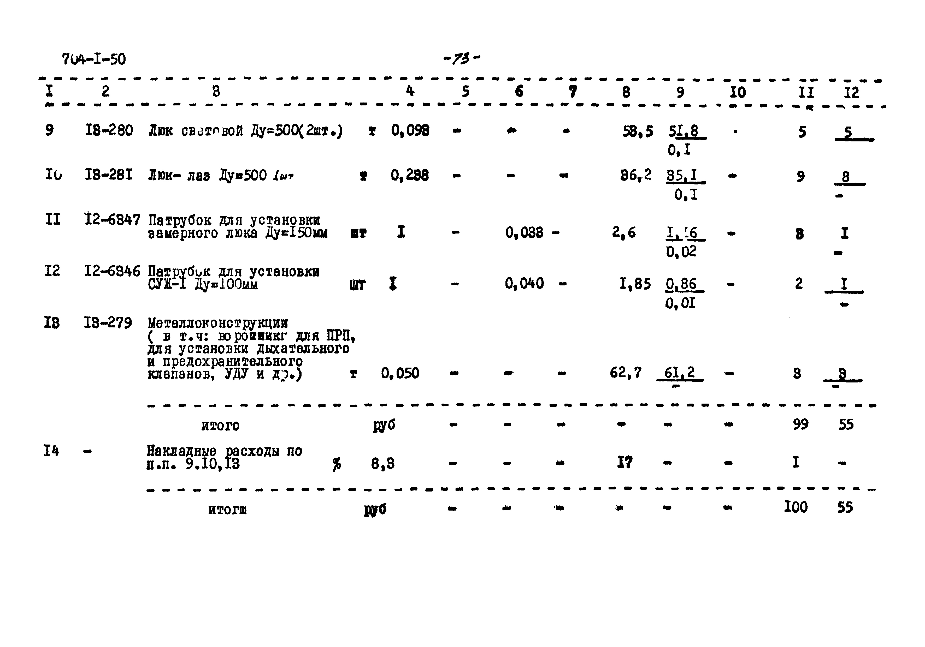 Типовой проект 704-1-50