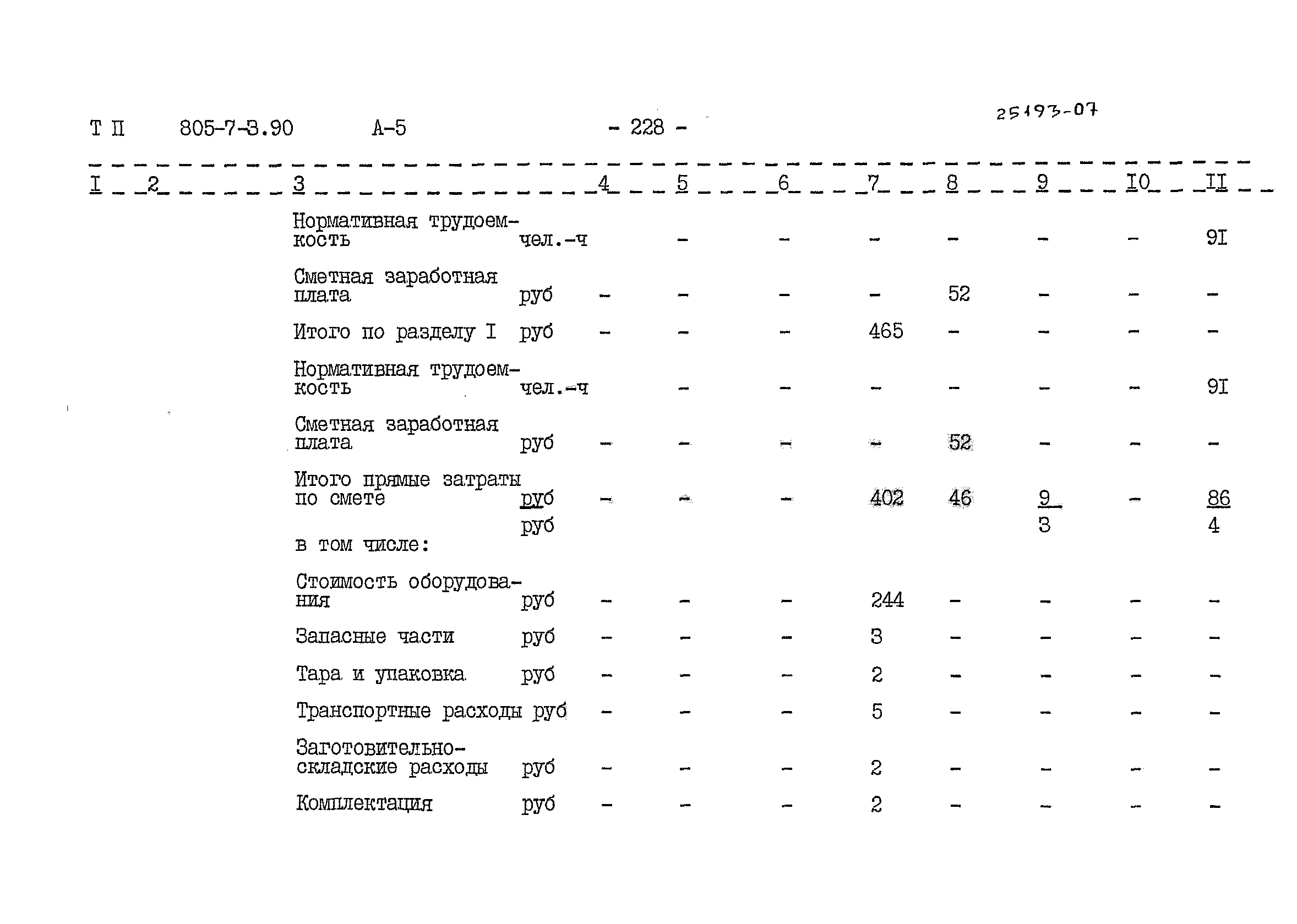 Типовой проект 805-7-3.90