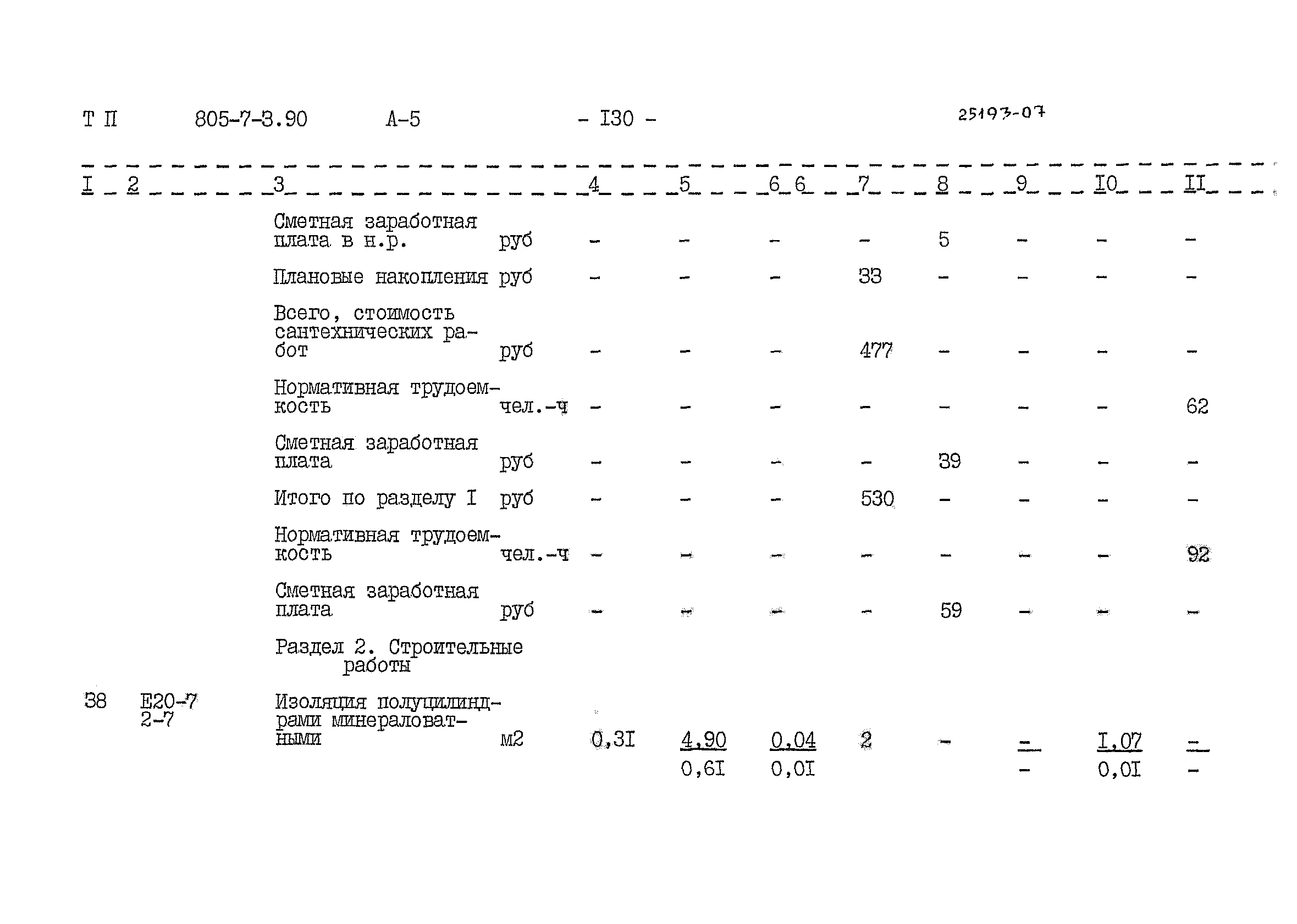 Типовой проект 805-7-3.90