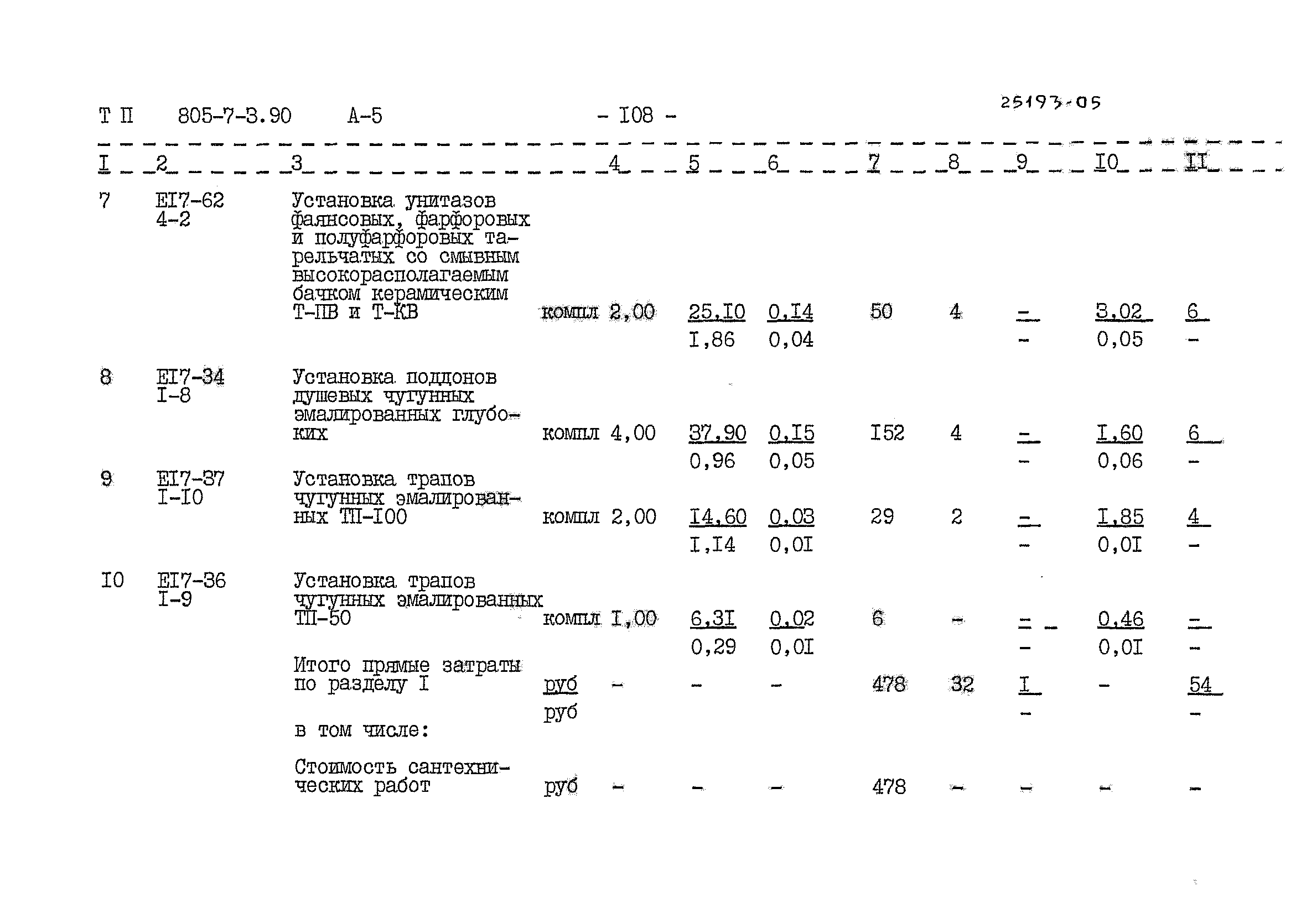 Типовой проект 805-7-3.90