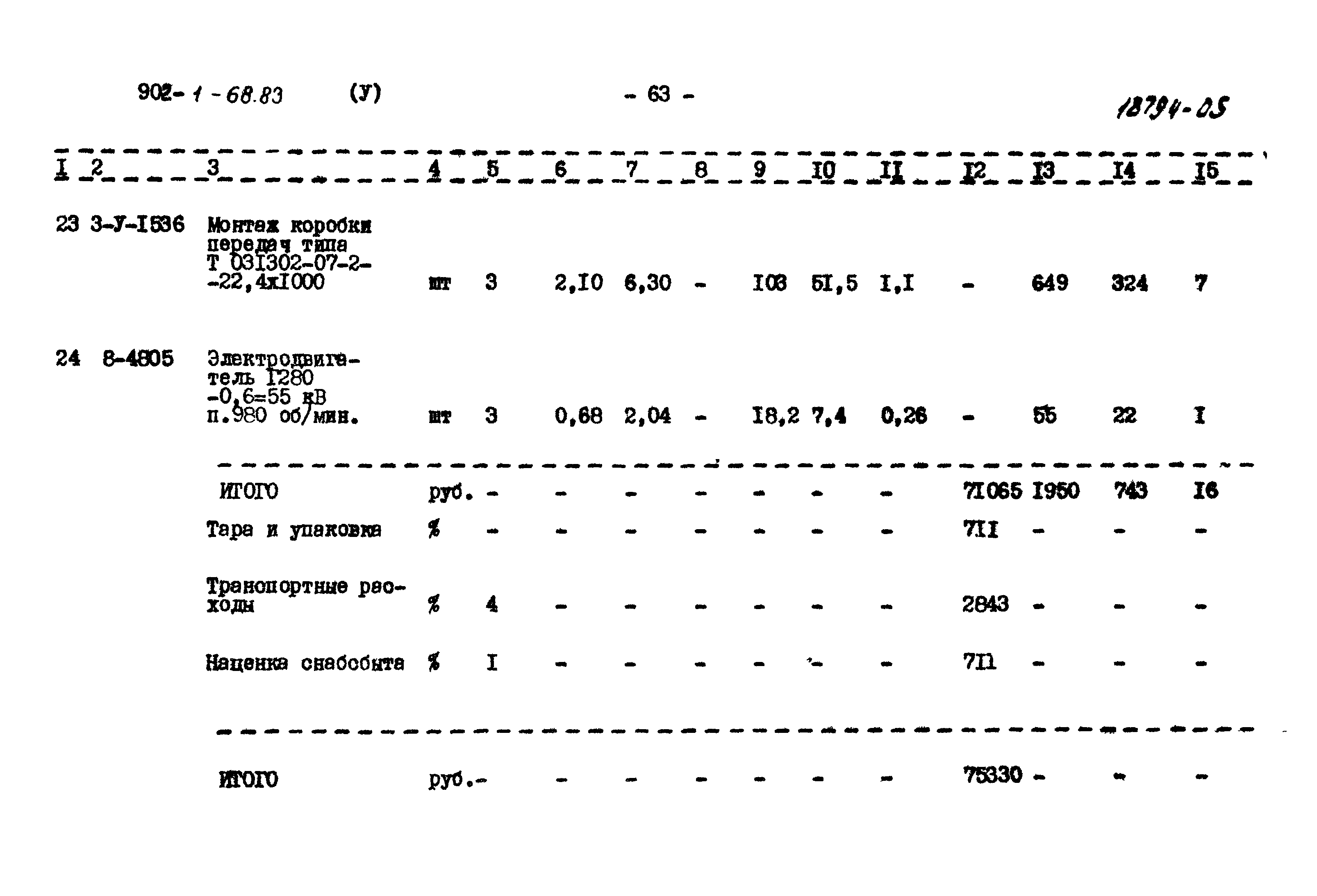 Типовой проект 902-1-68.83