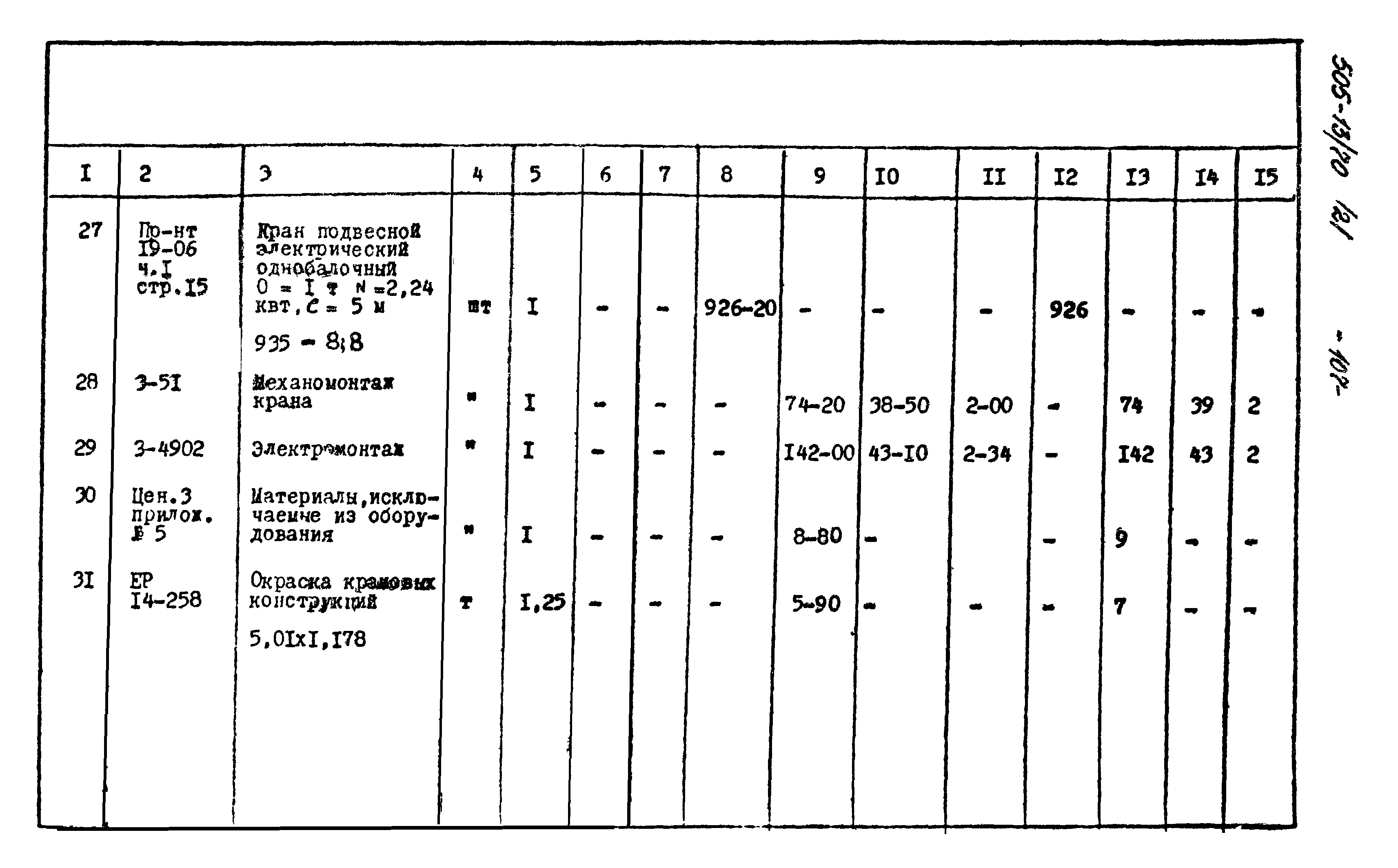 Типовой проект 505-13/70