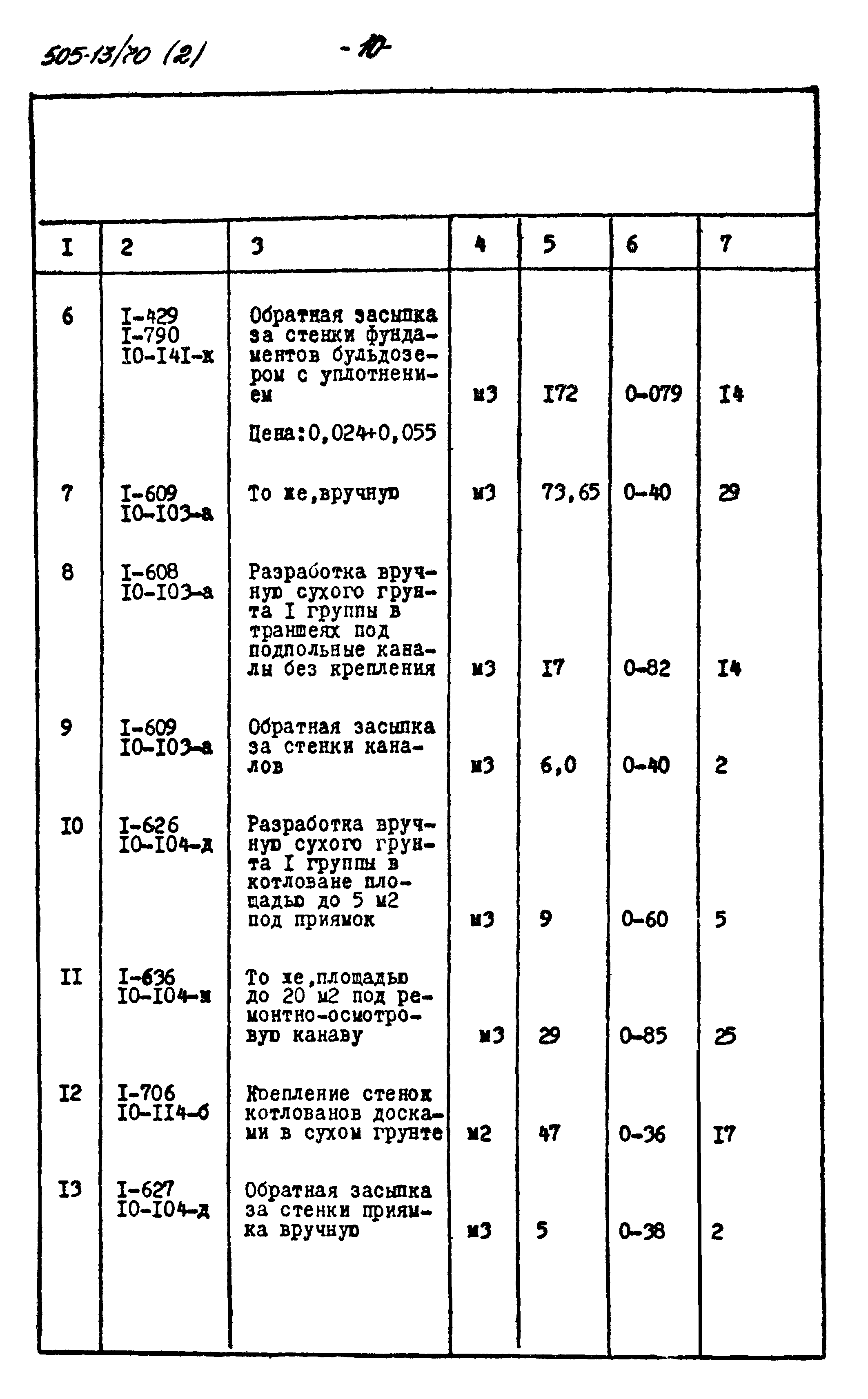 Типовой проект 505-13/70