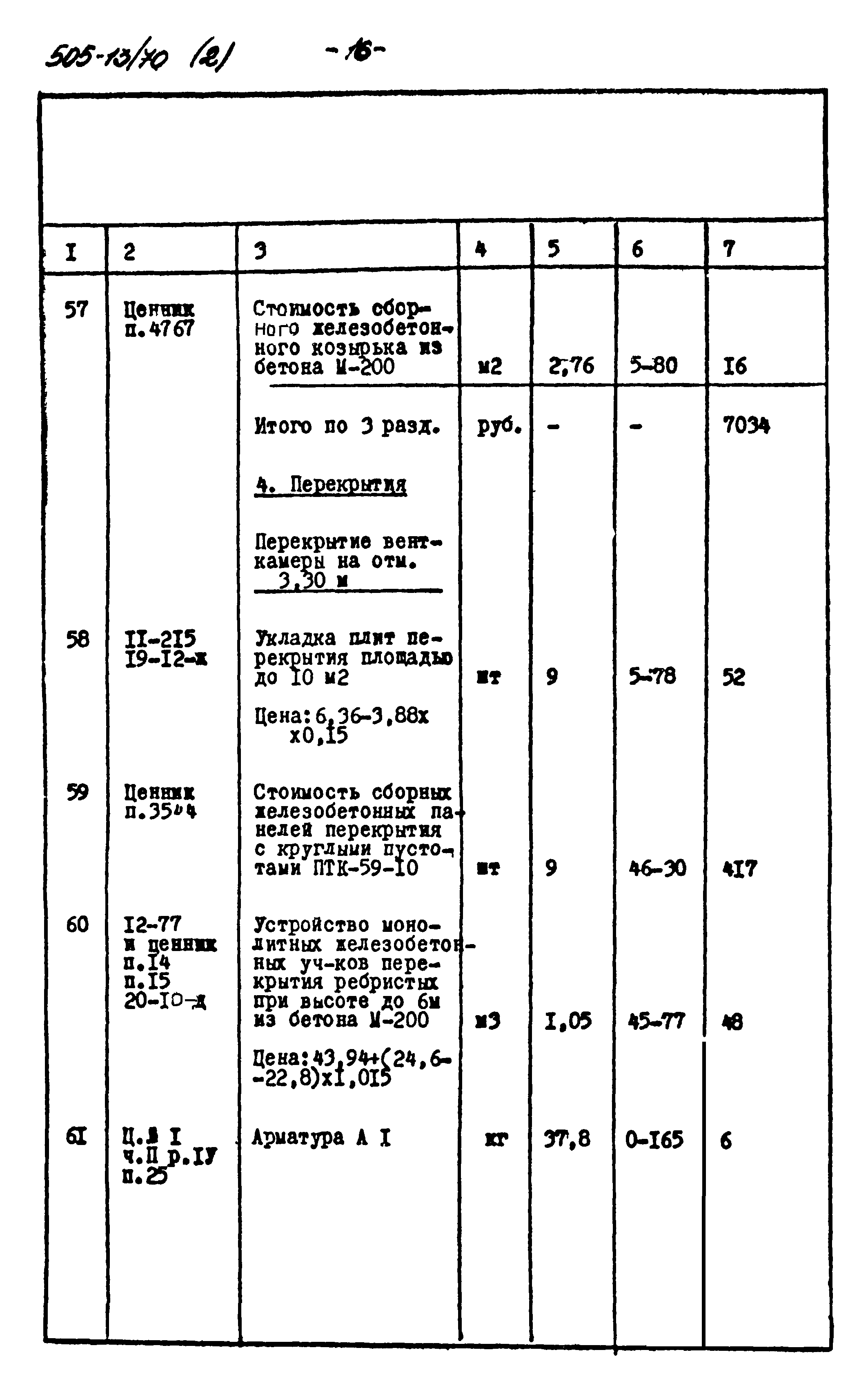 Типовой проект 505-13/70