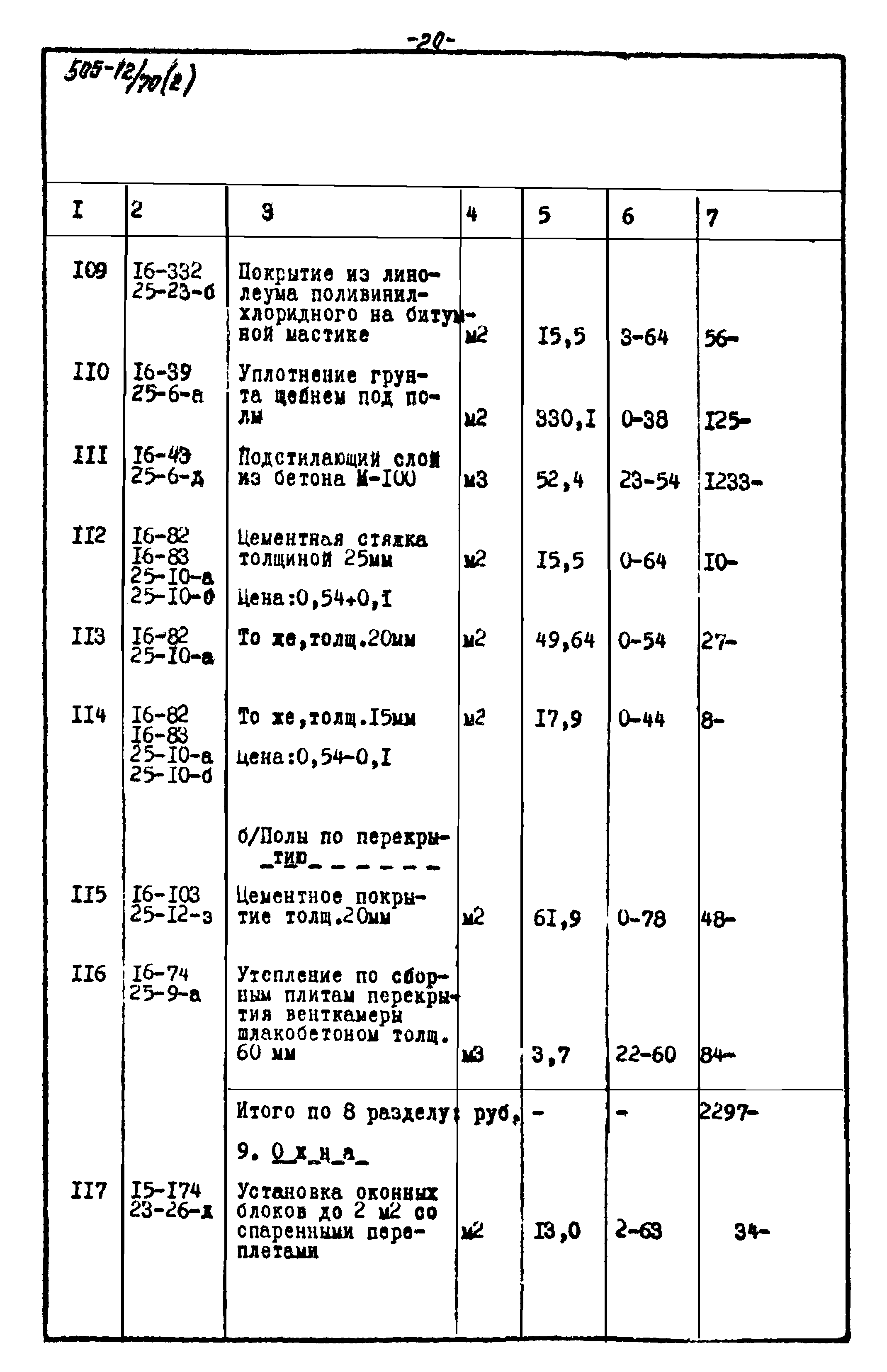 Типовой проект 505-12/70