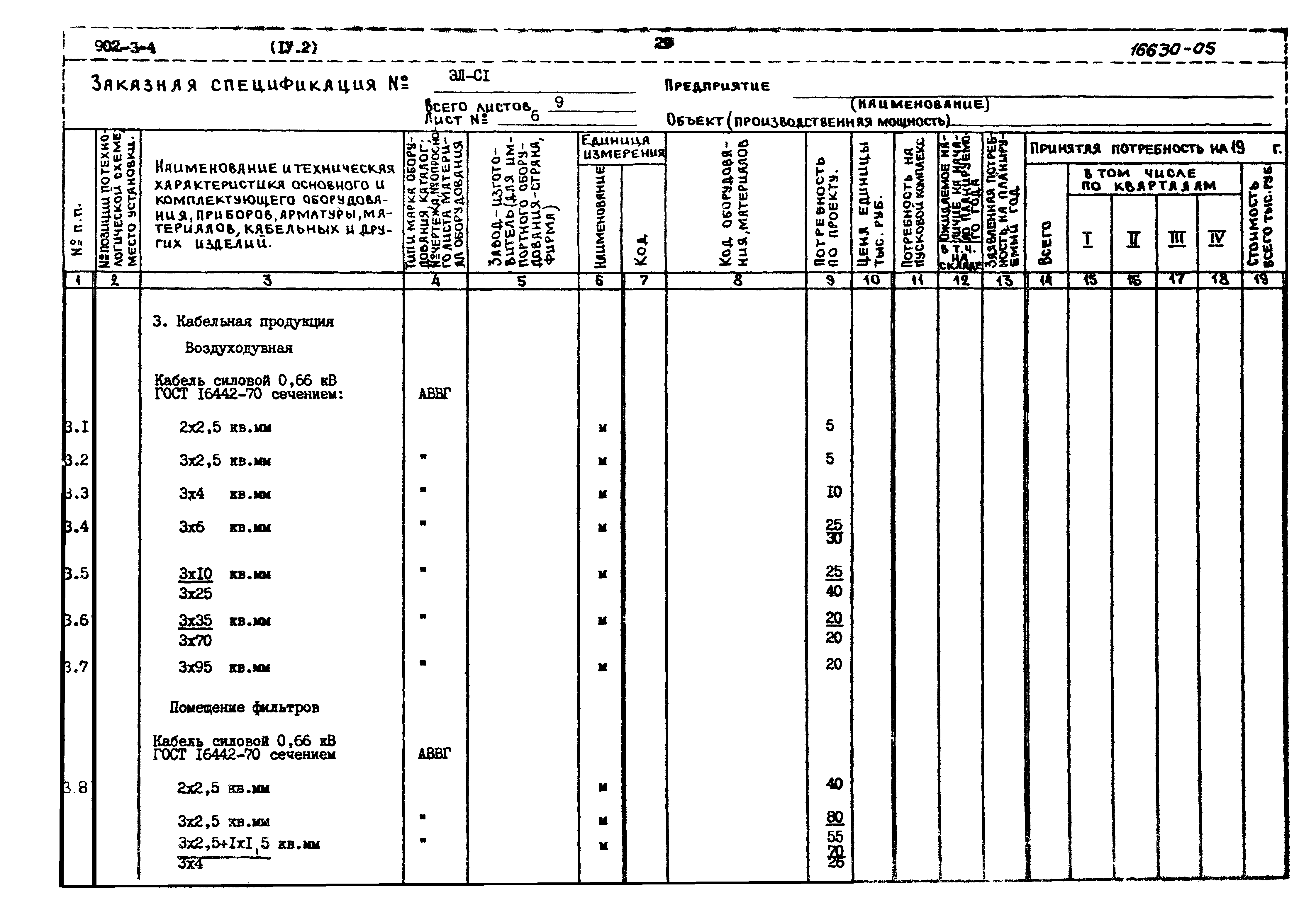 Типовой проект 902-3-4