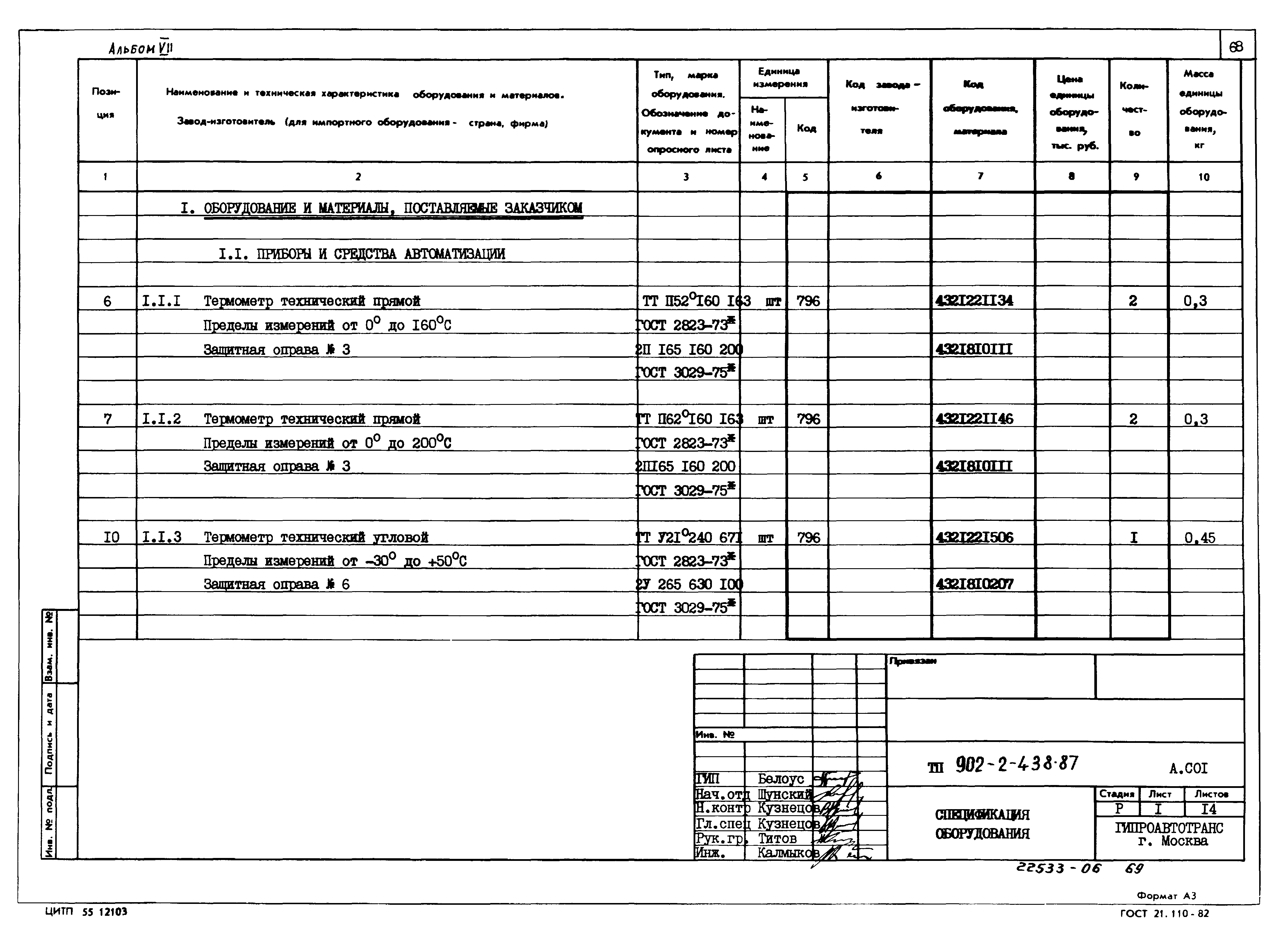 Типовой проект 902-2-438.87