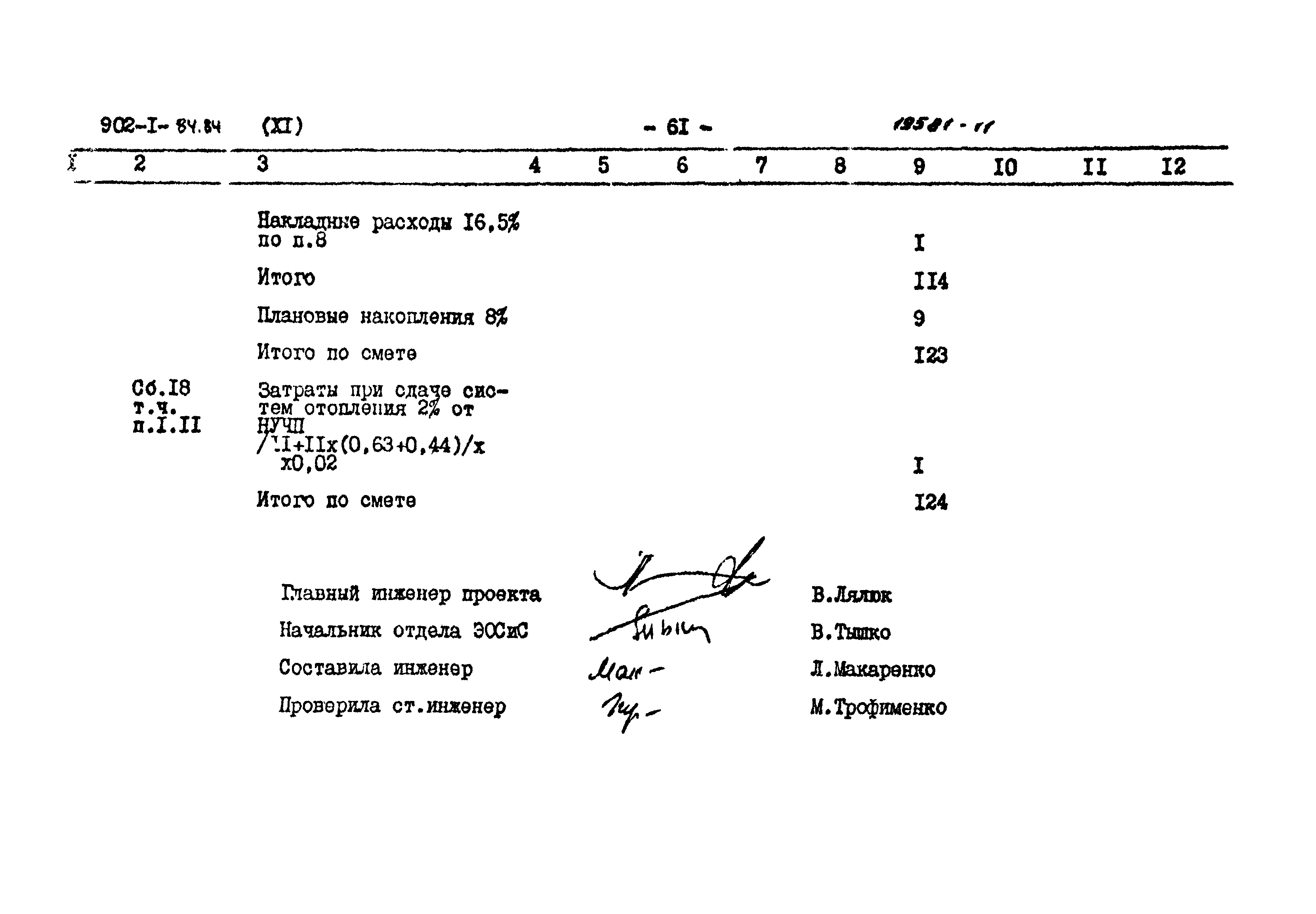 Типовой проект 902-1-88.84