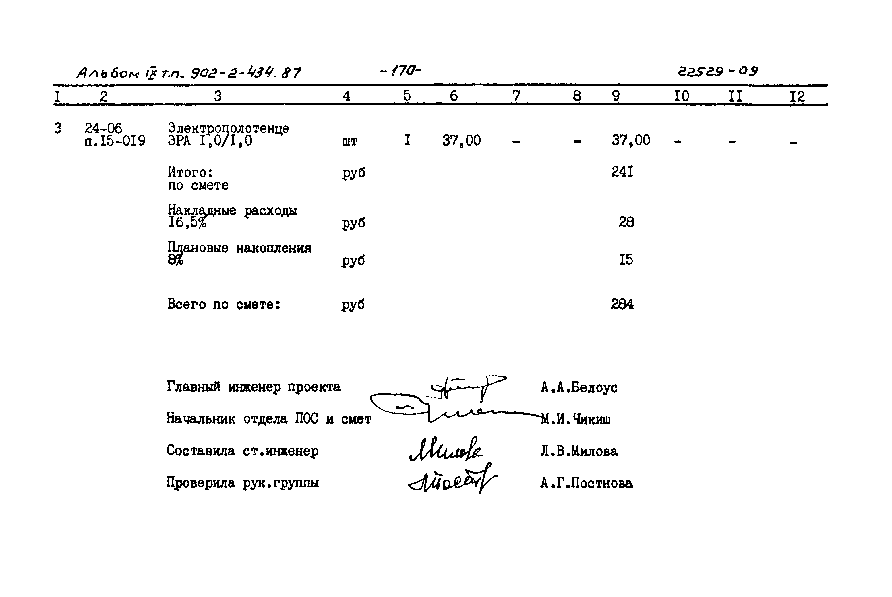 Типовой проект 902-2-434.87