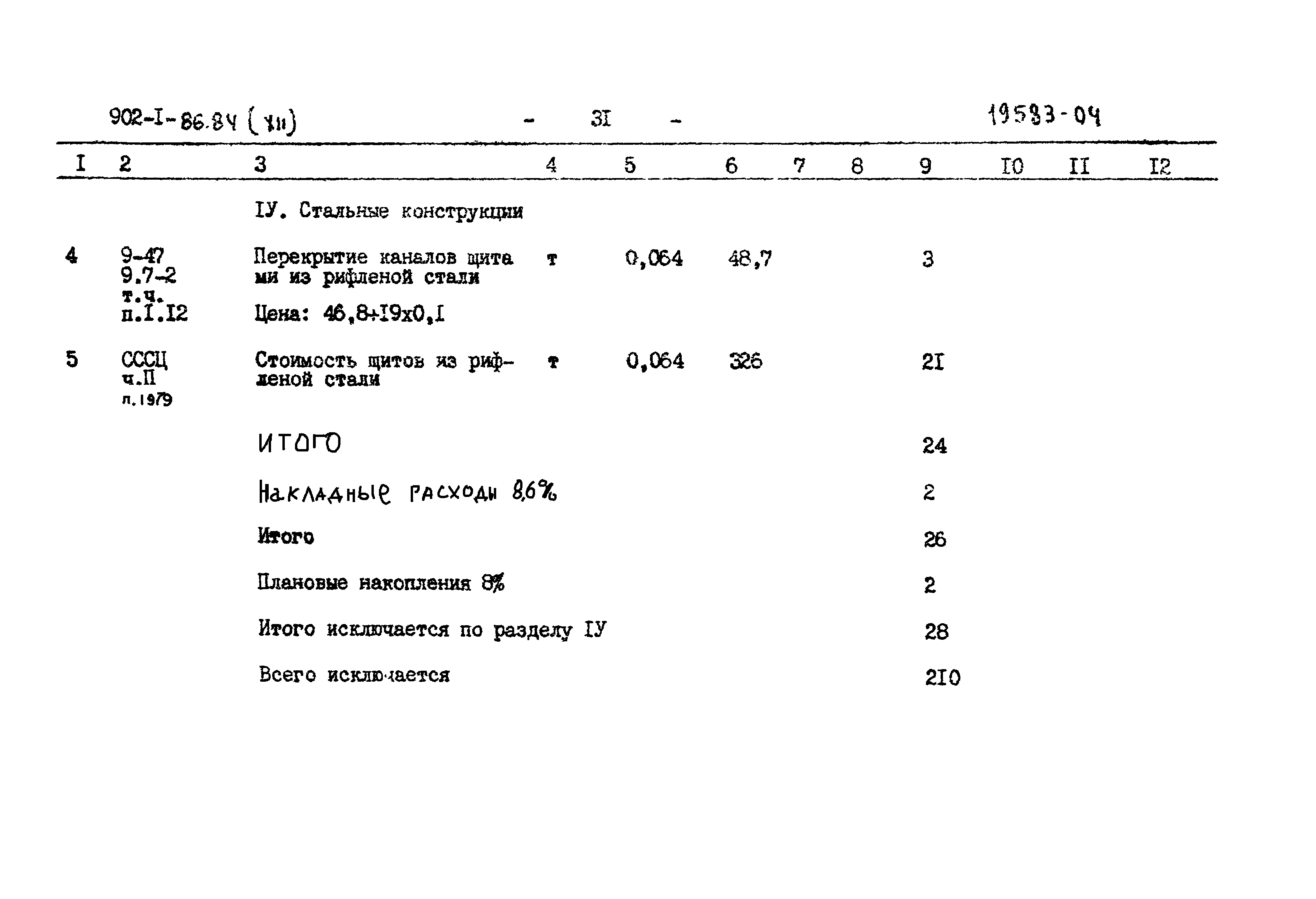 Типовой проект 902-1-86.84