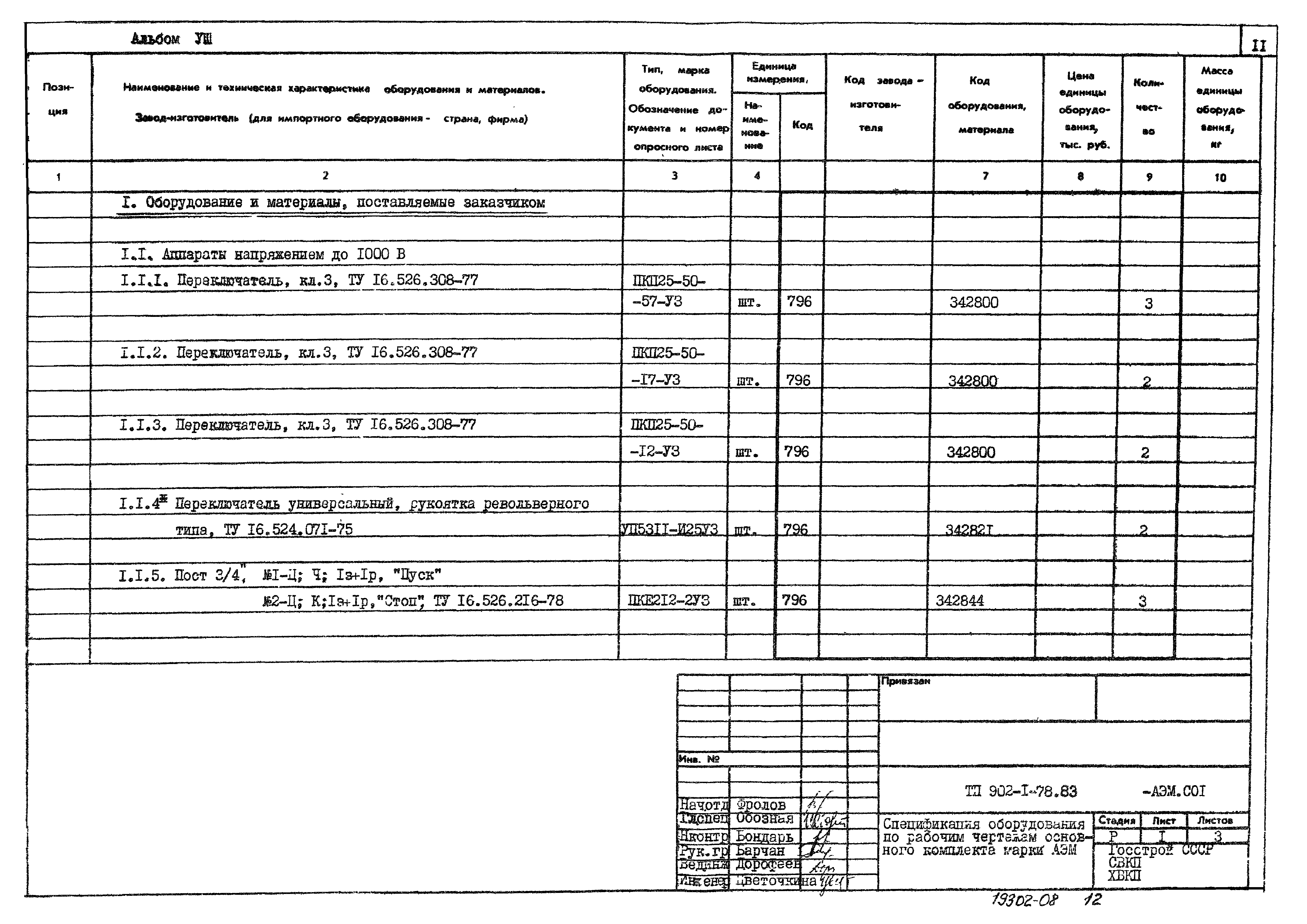 Типовой проект 902-1-82.83