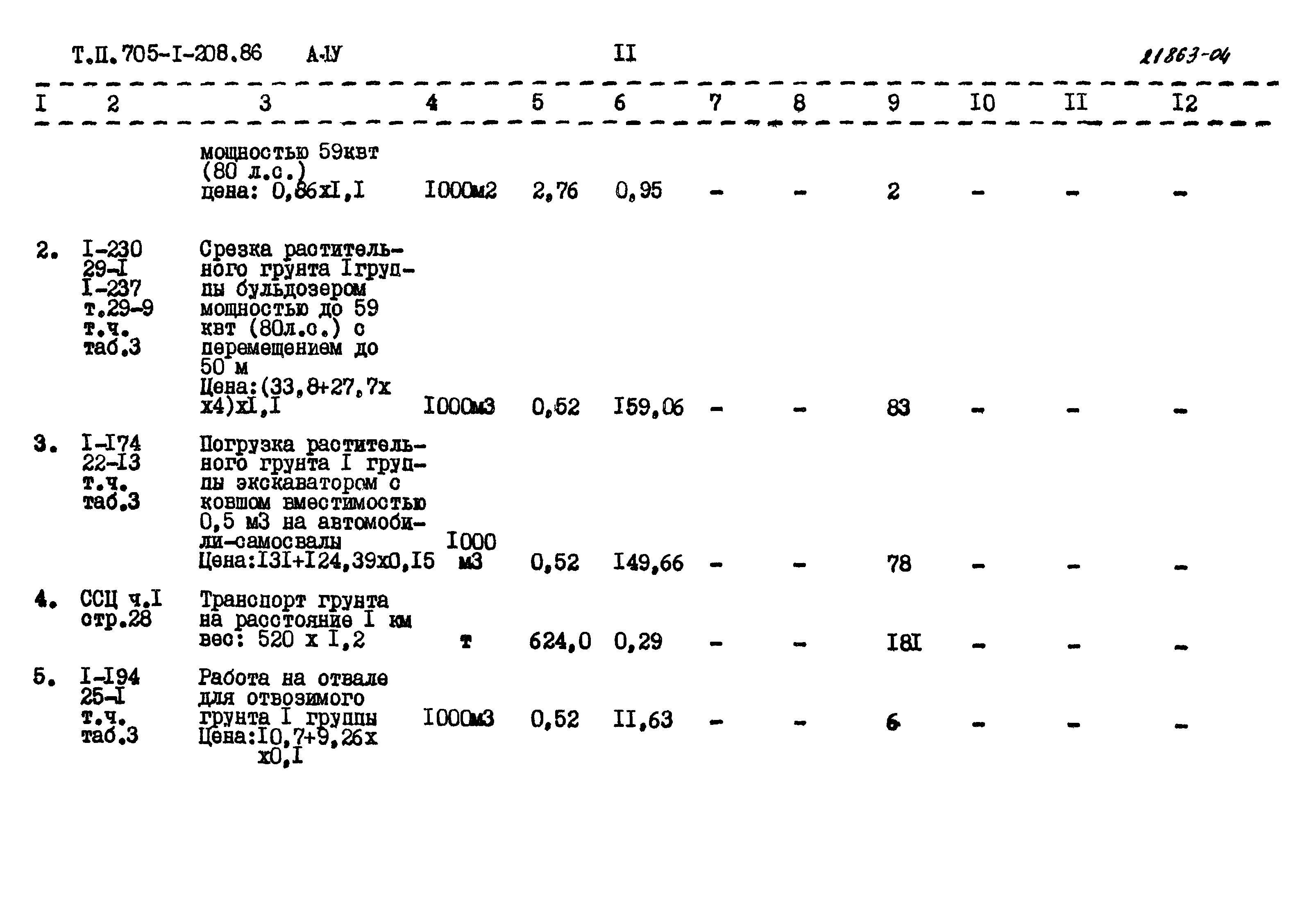 Типовой проект 705-1-208.86