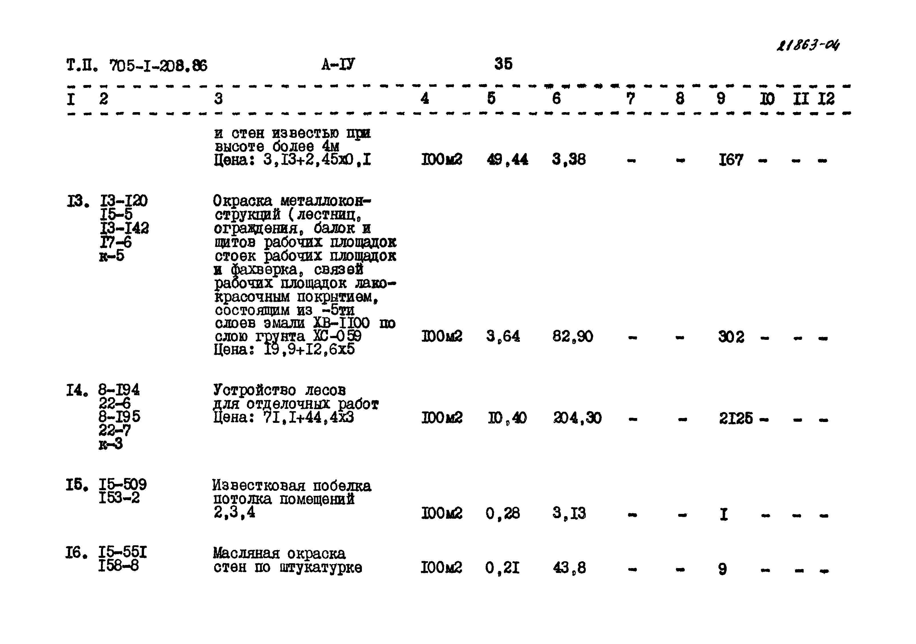 Типовой проект 705-1-208.86