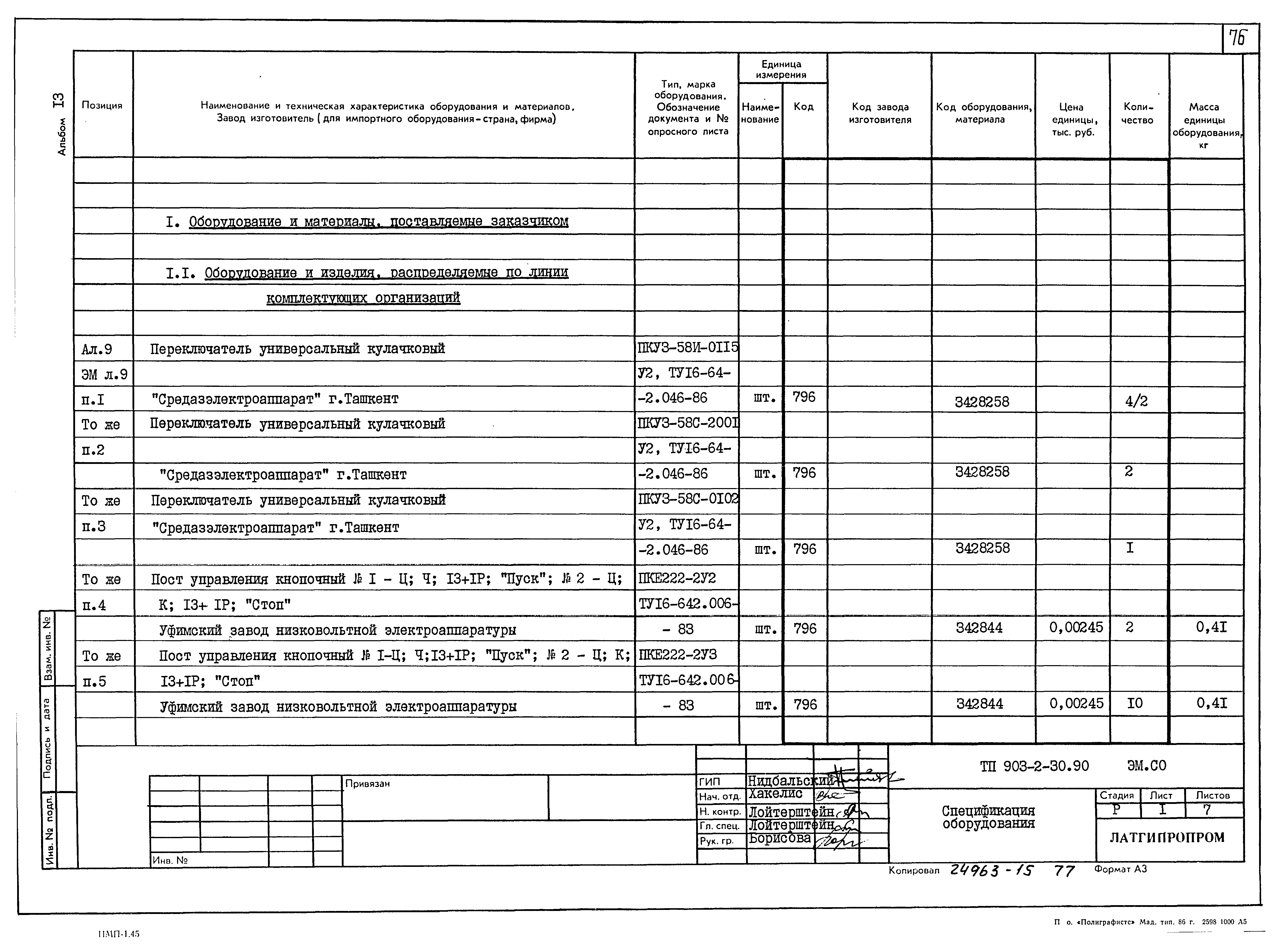 Типовой проект 903-2-31.90