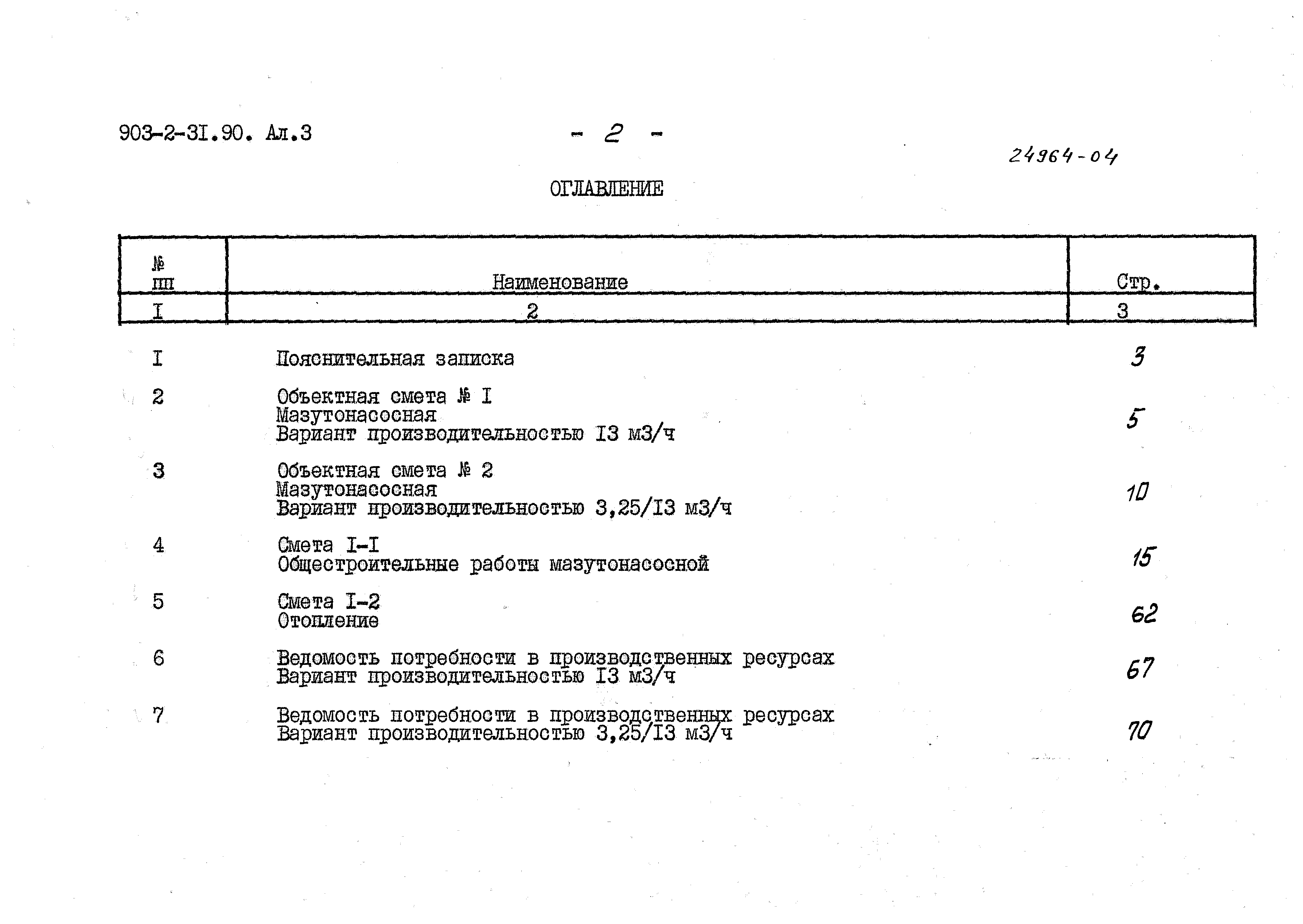 Типовой проект 903-2-31.90