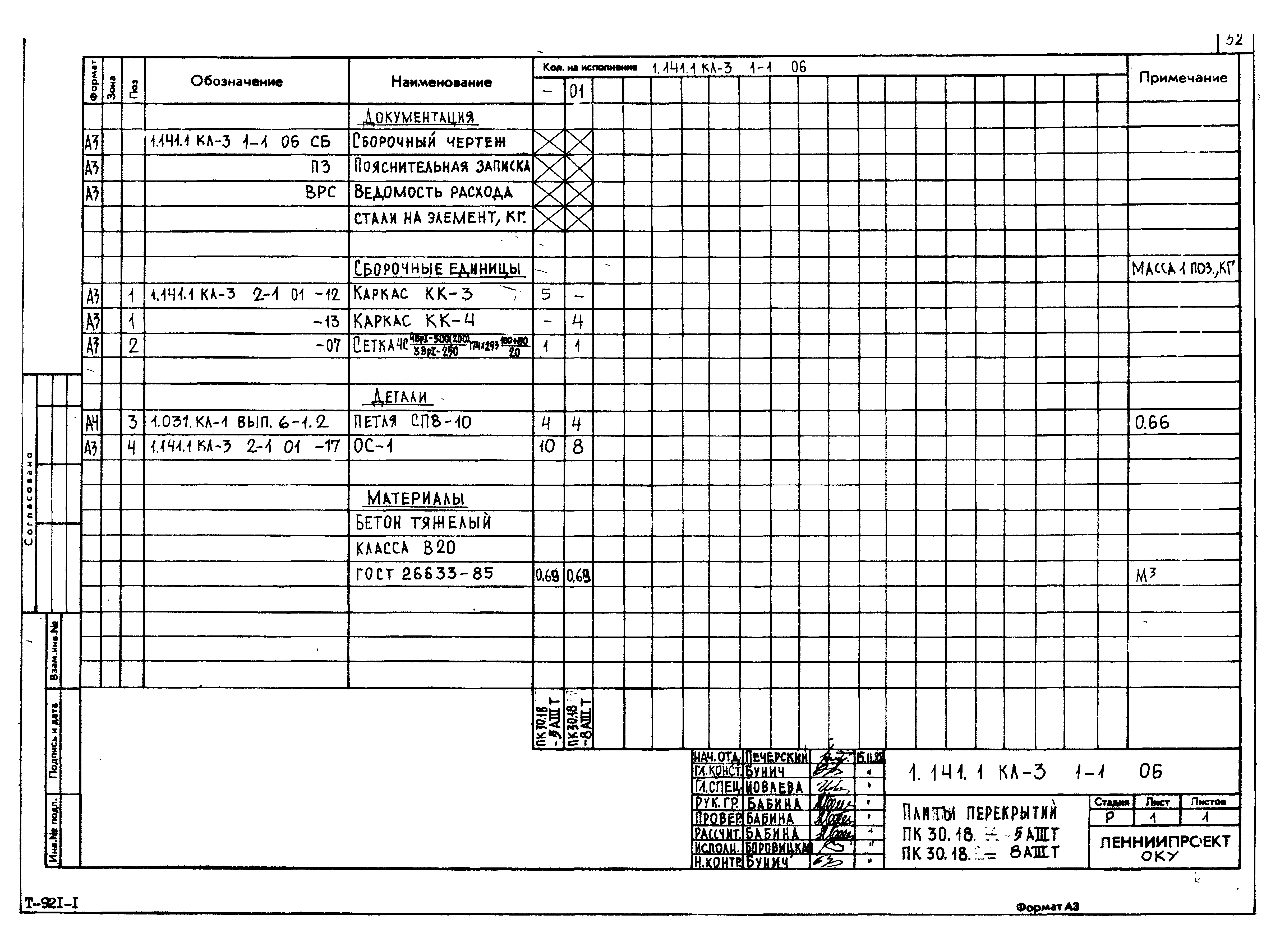 Серия 1.141.1 КЛ-3