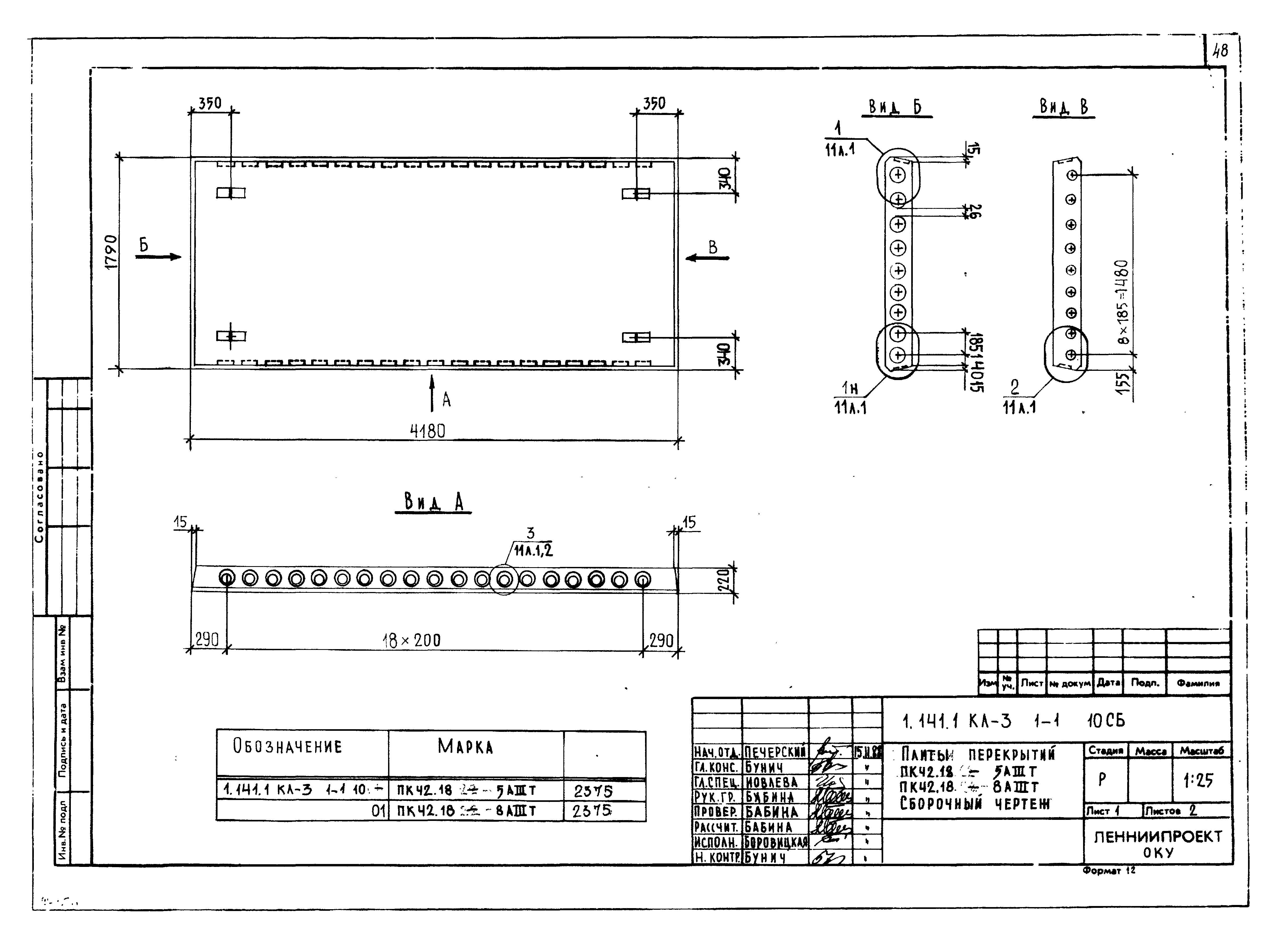 Серия 1.141.1 КЛ-3