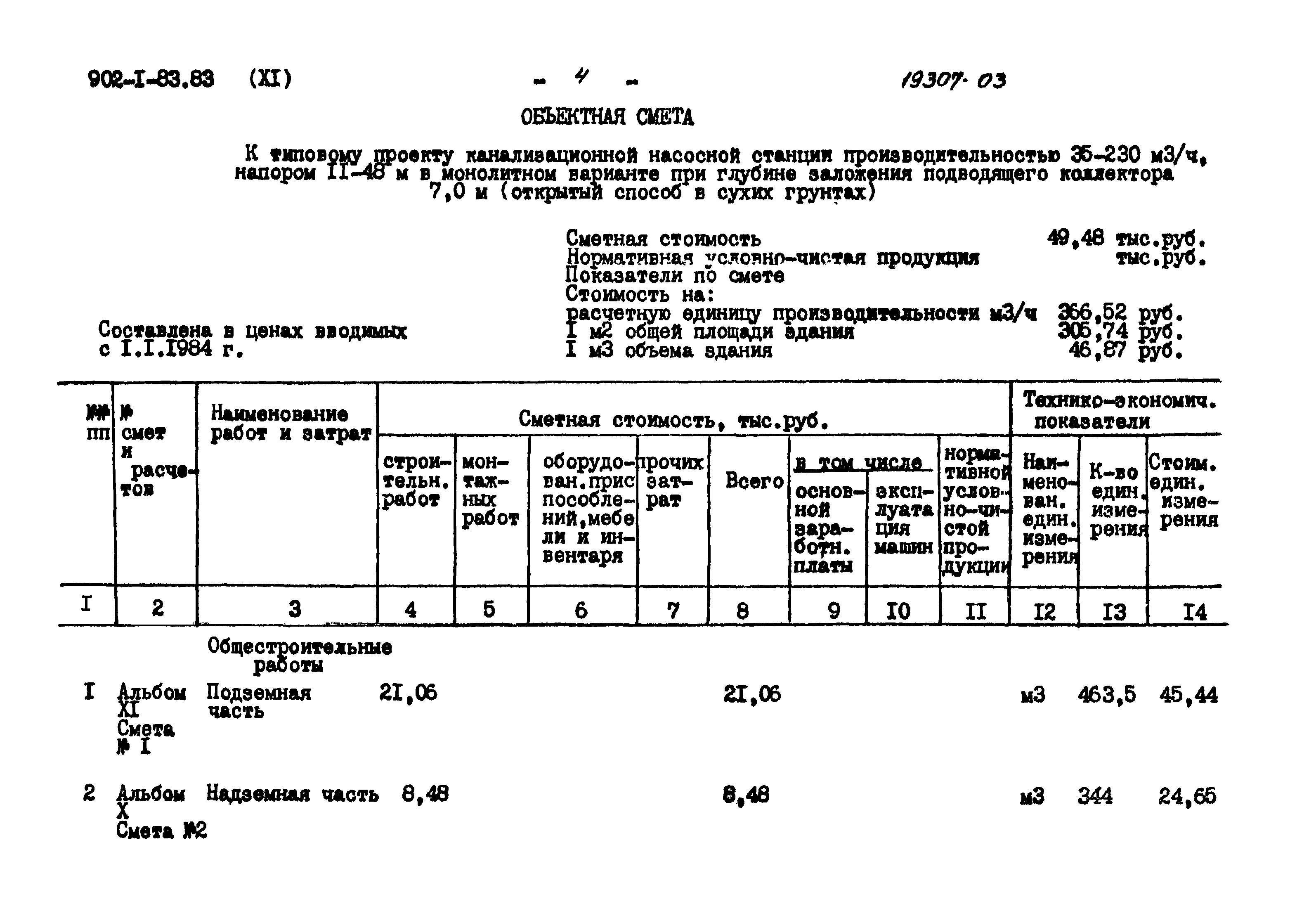 Типовой проект 902-1-83.83