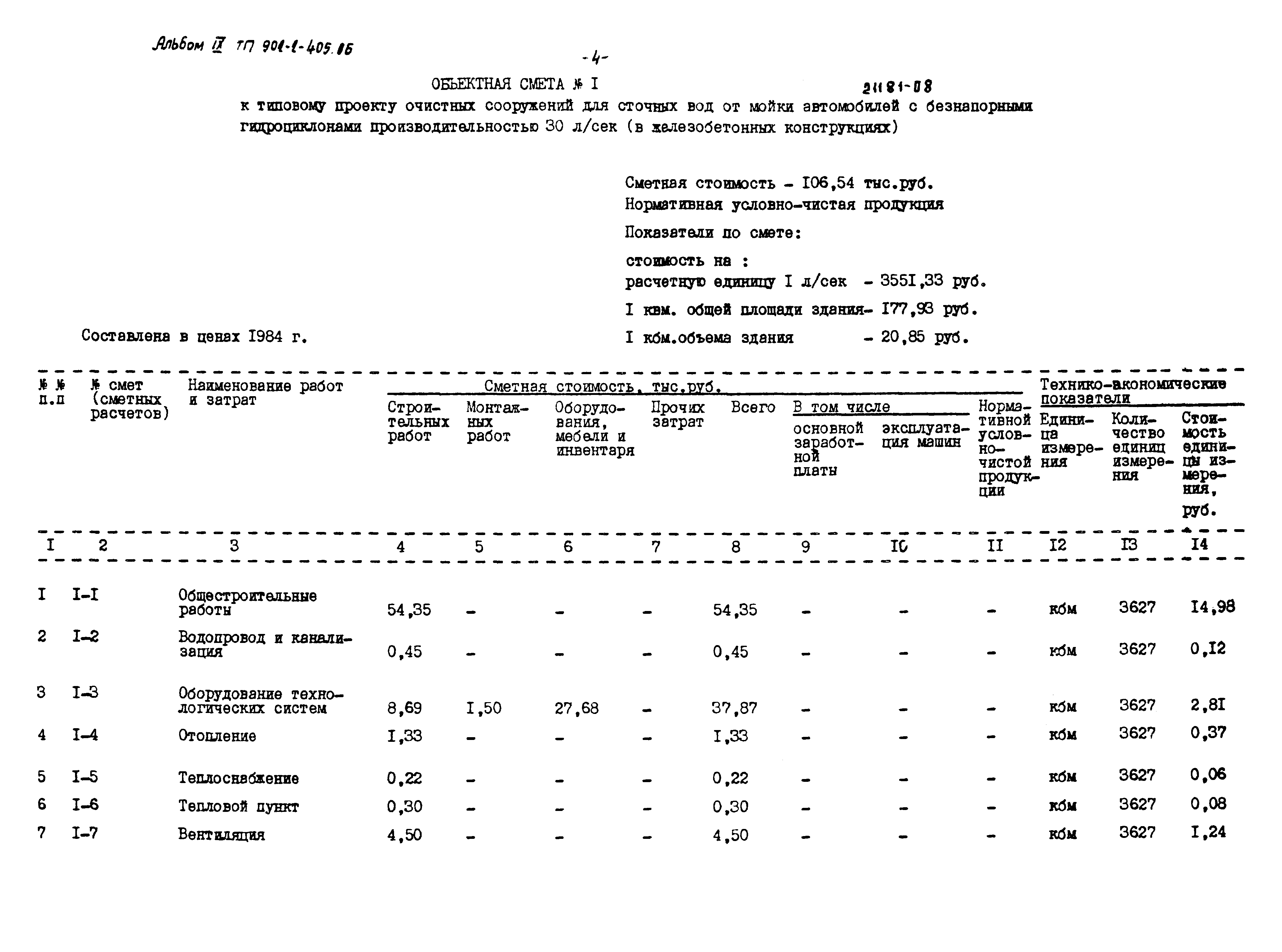 Типовой проект 902-2-405.86