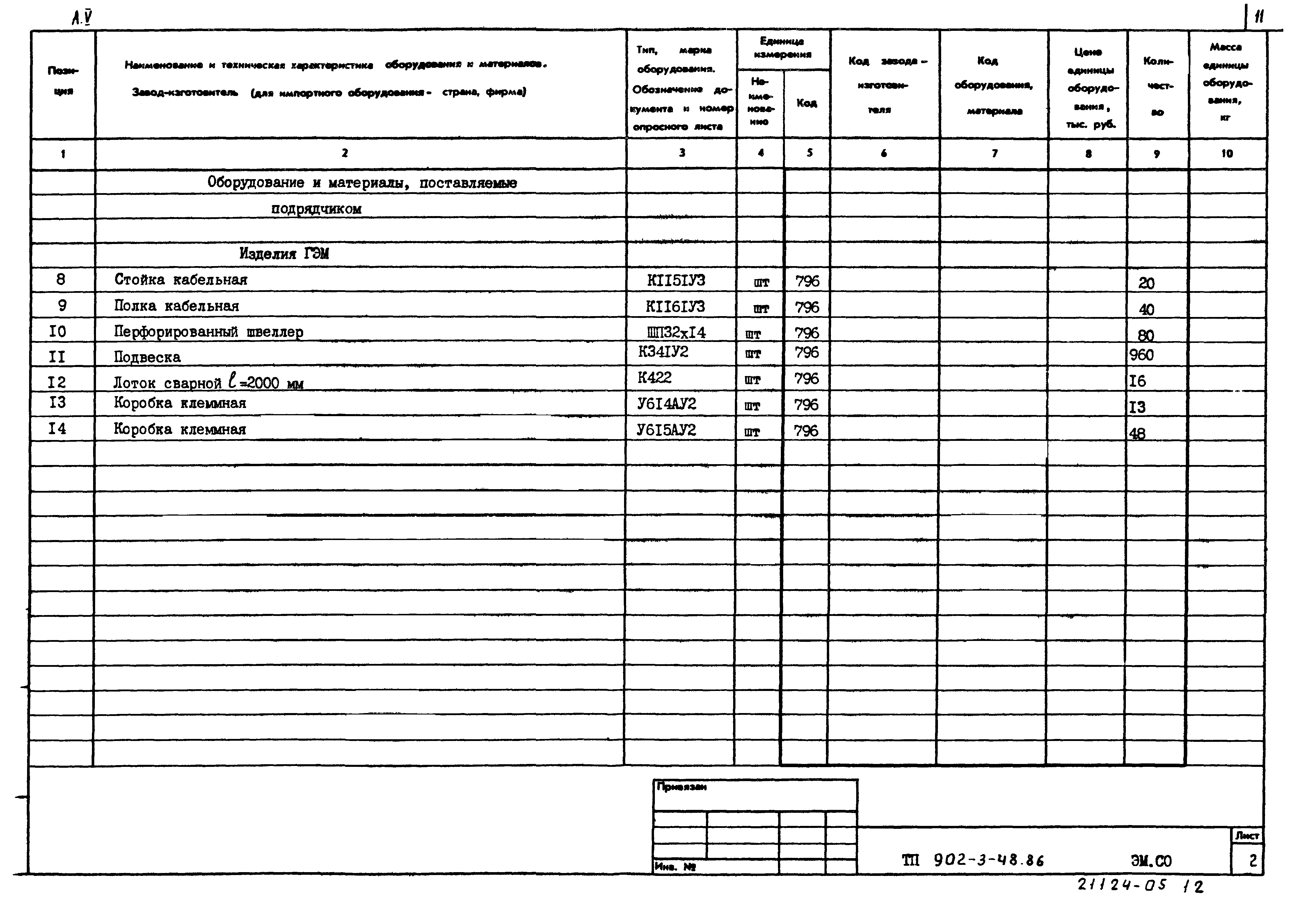 Типовой проект 902-3-48.86