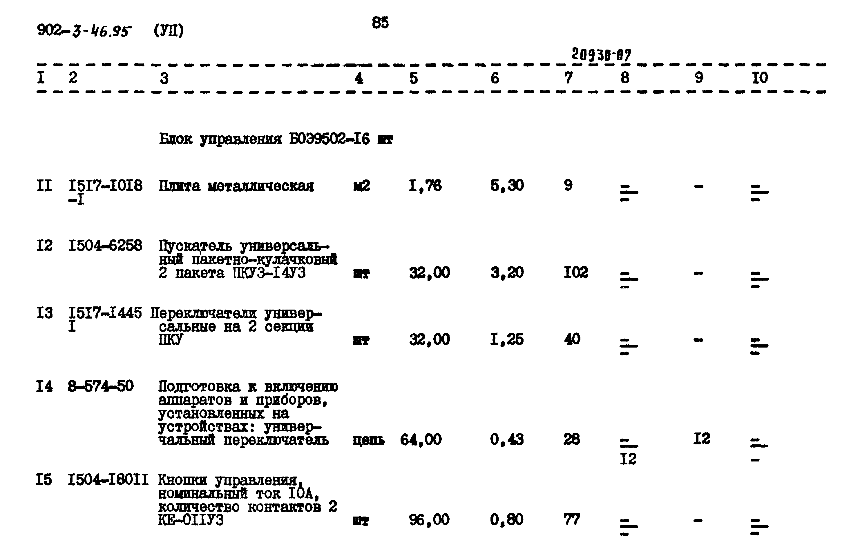 Типовой проект 902-3-46.85