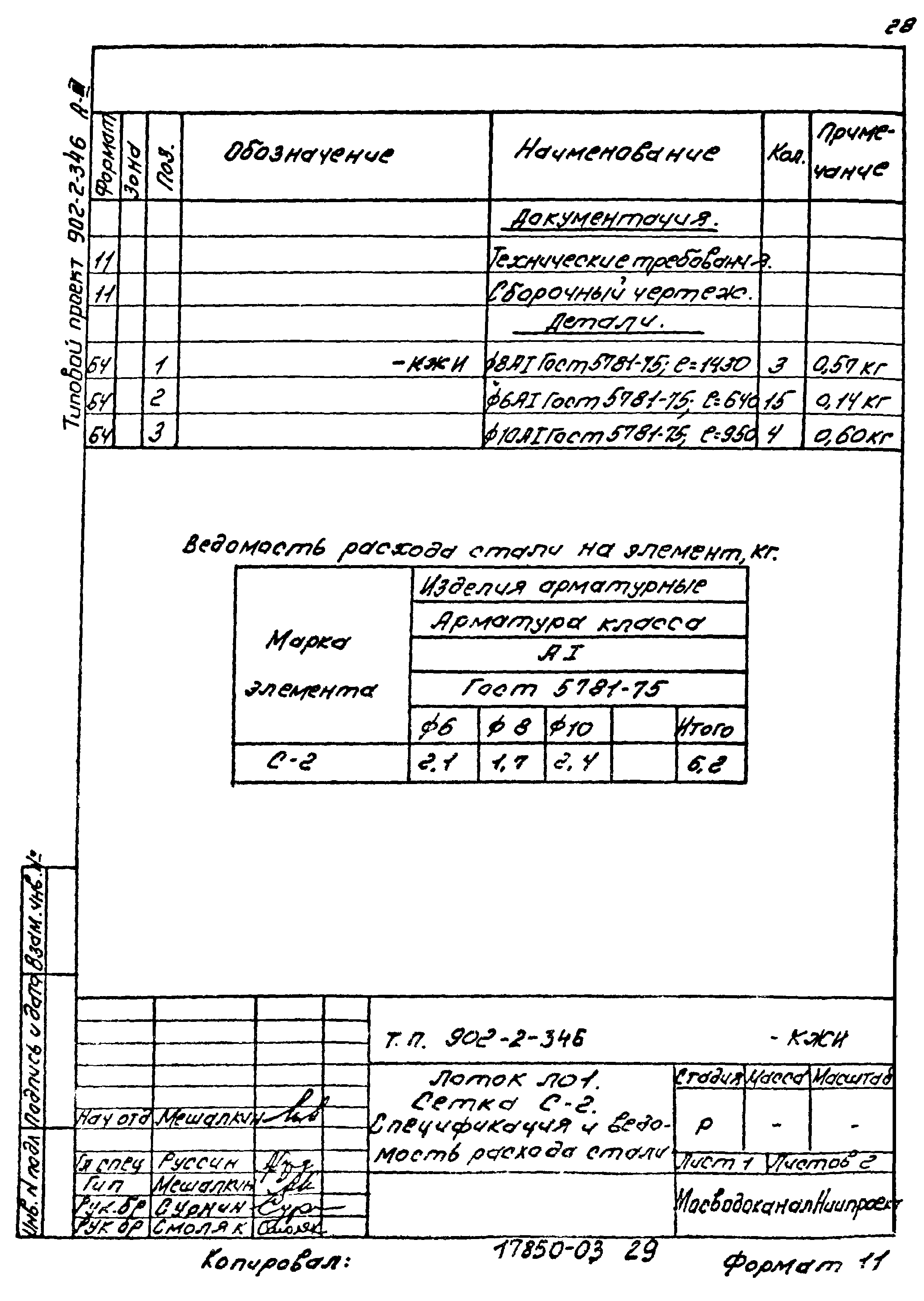 Типовой проект 902-2-346