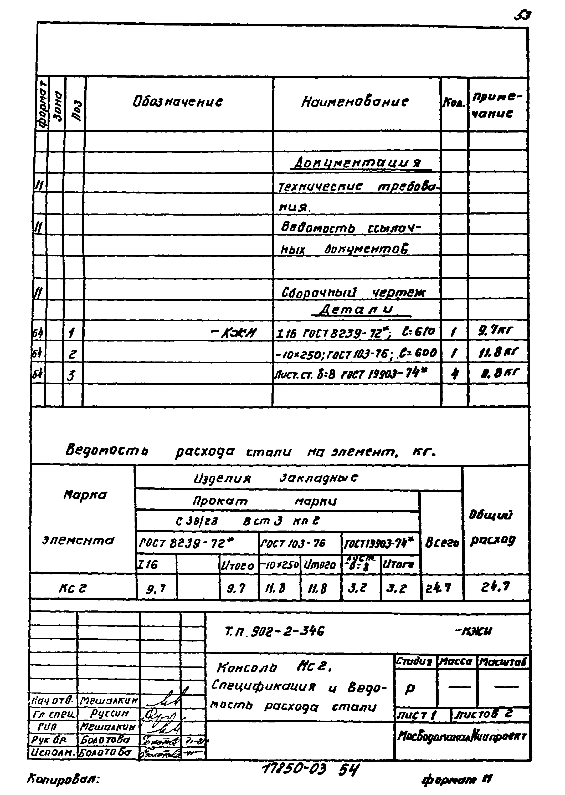 Типовой проект 902-2-346