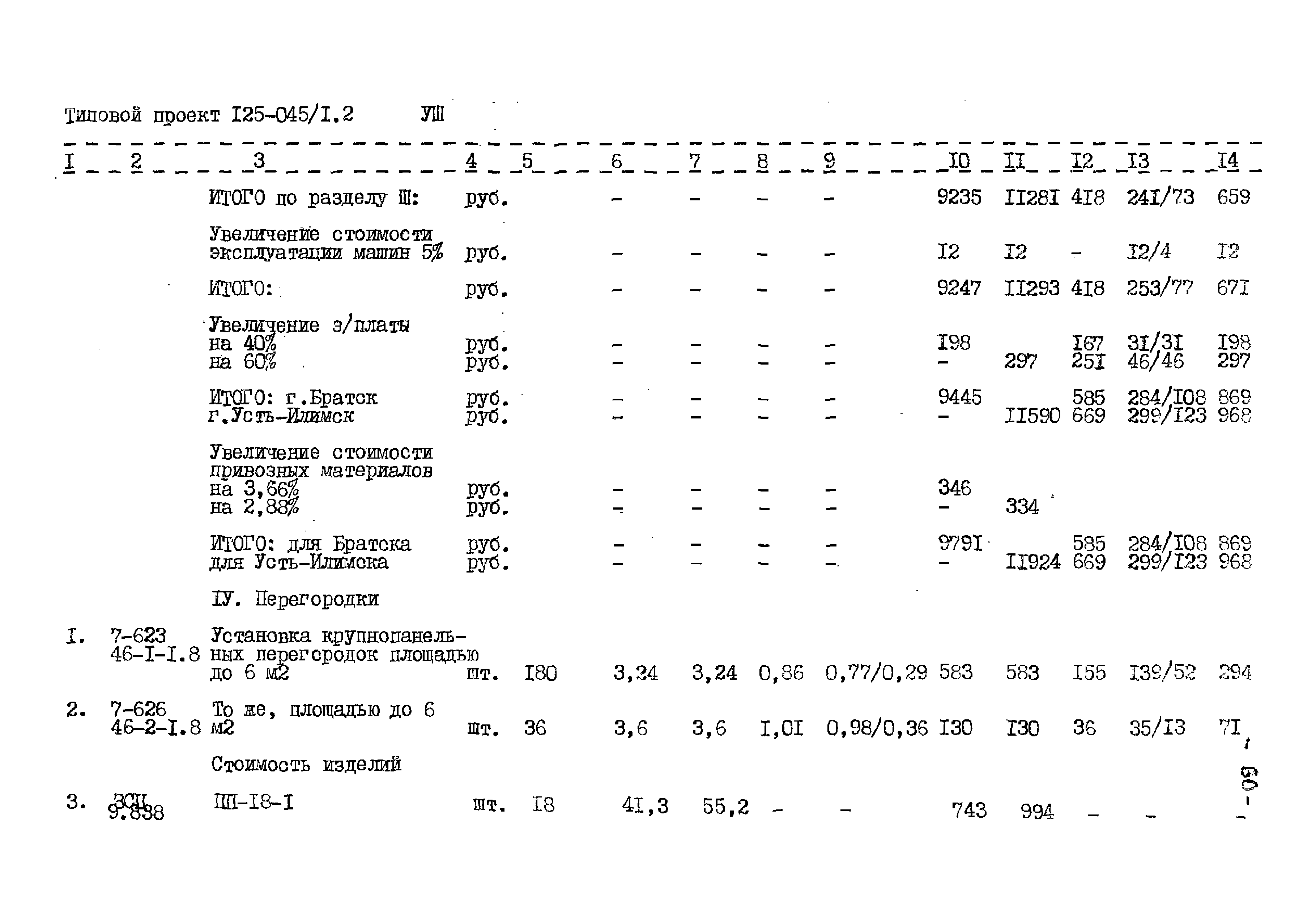 Типовой проект 125-045/1.2