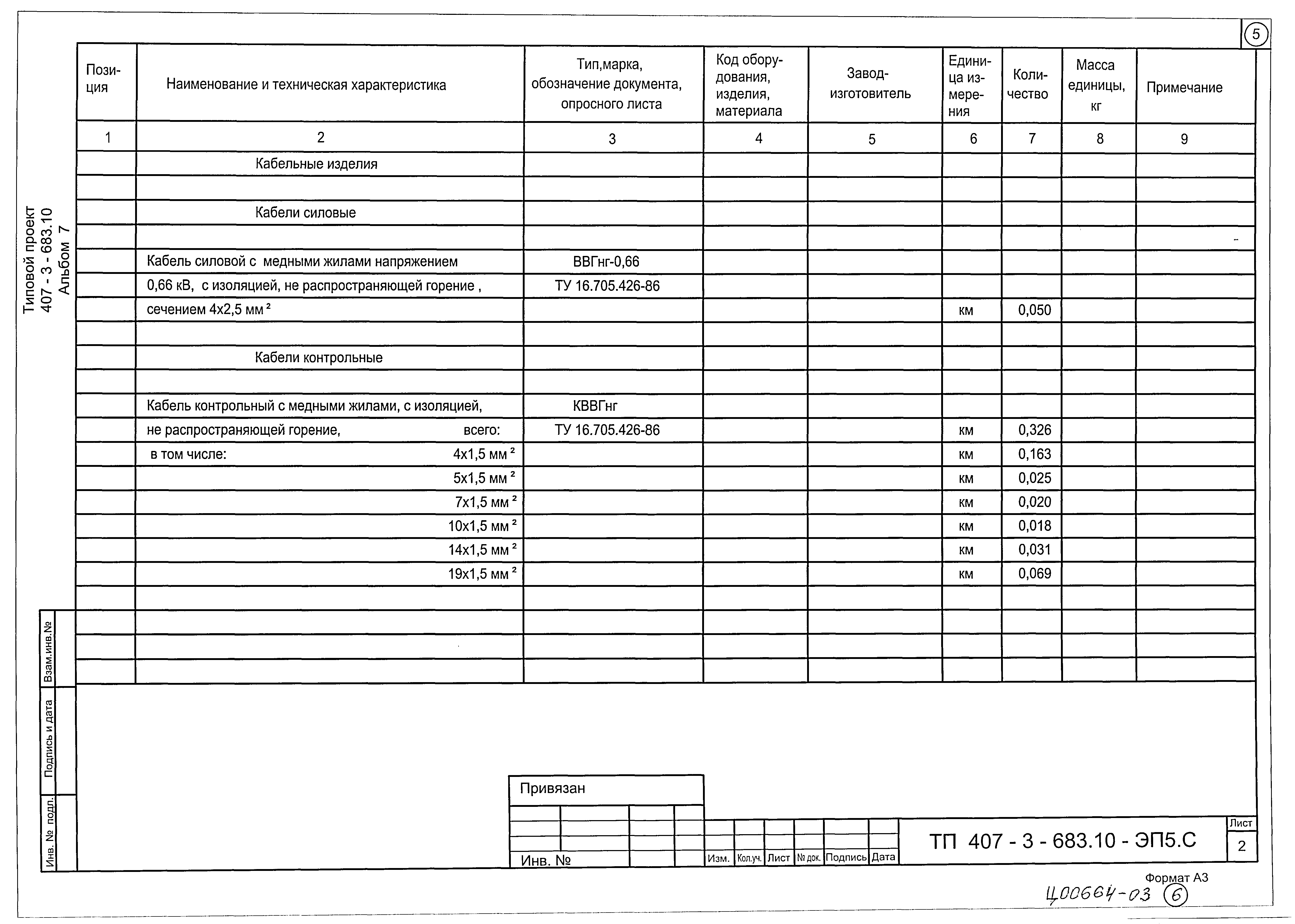 Типовой проект 407-3-683.10