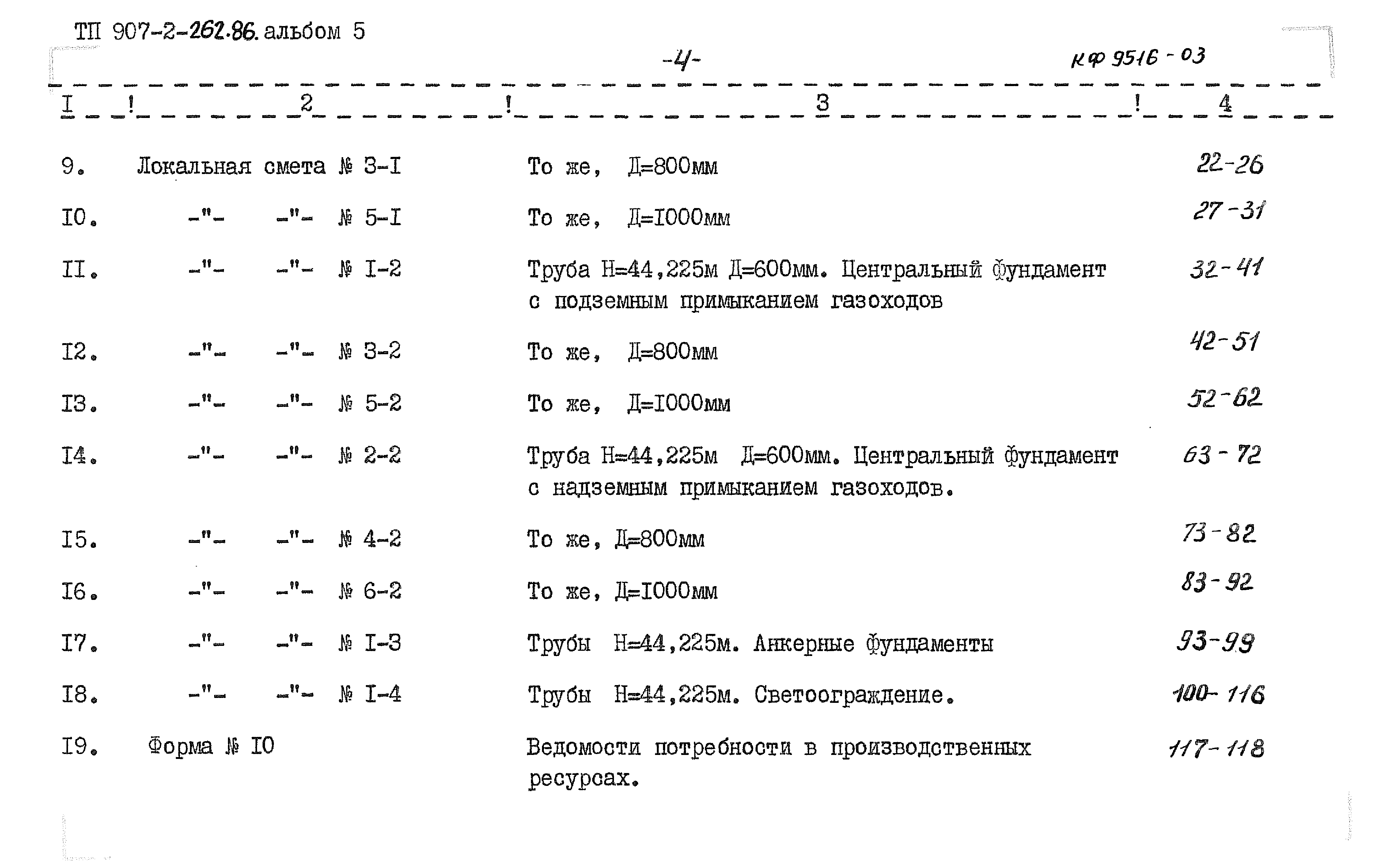 Типовой проект 907-2-262.86