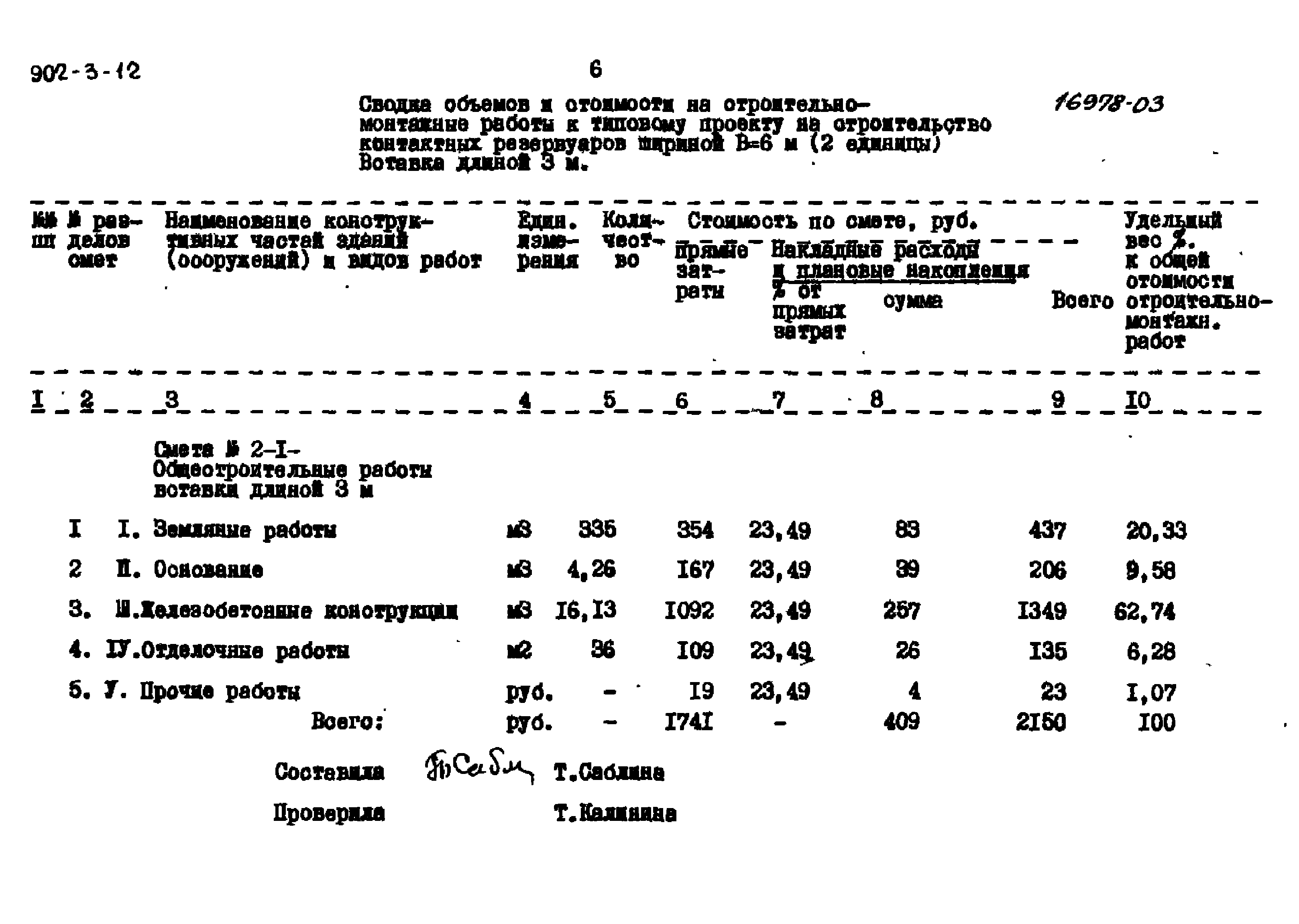 Типовой проект 902-3-12