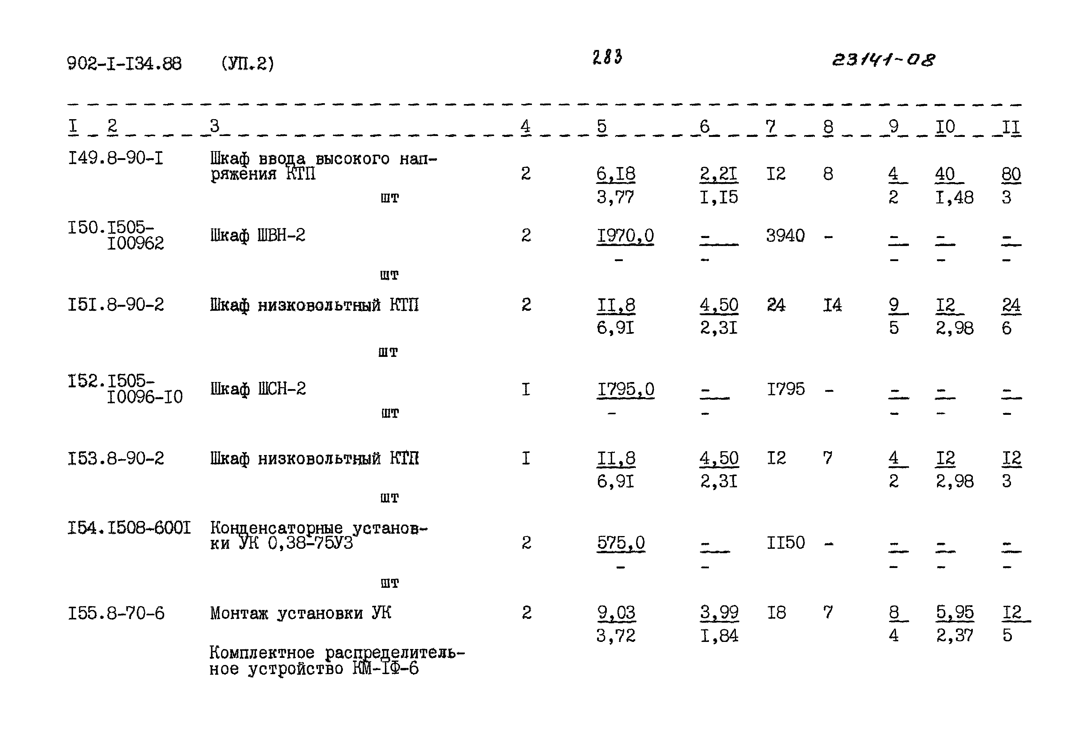 Типовой проект 902-1-134.88