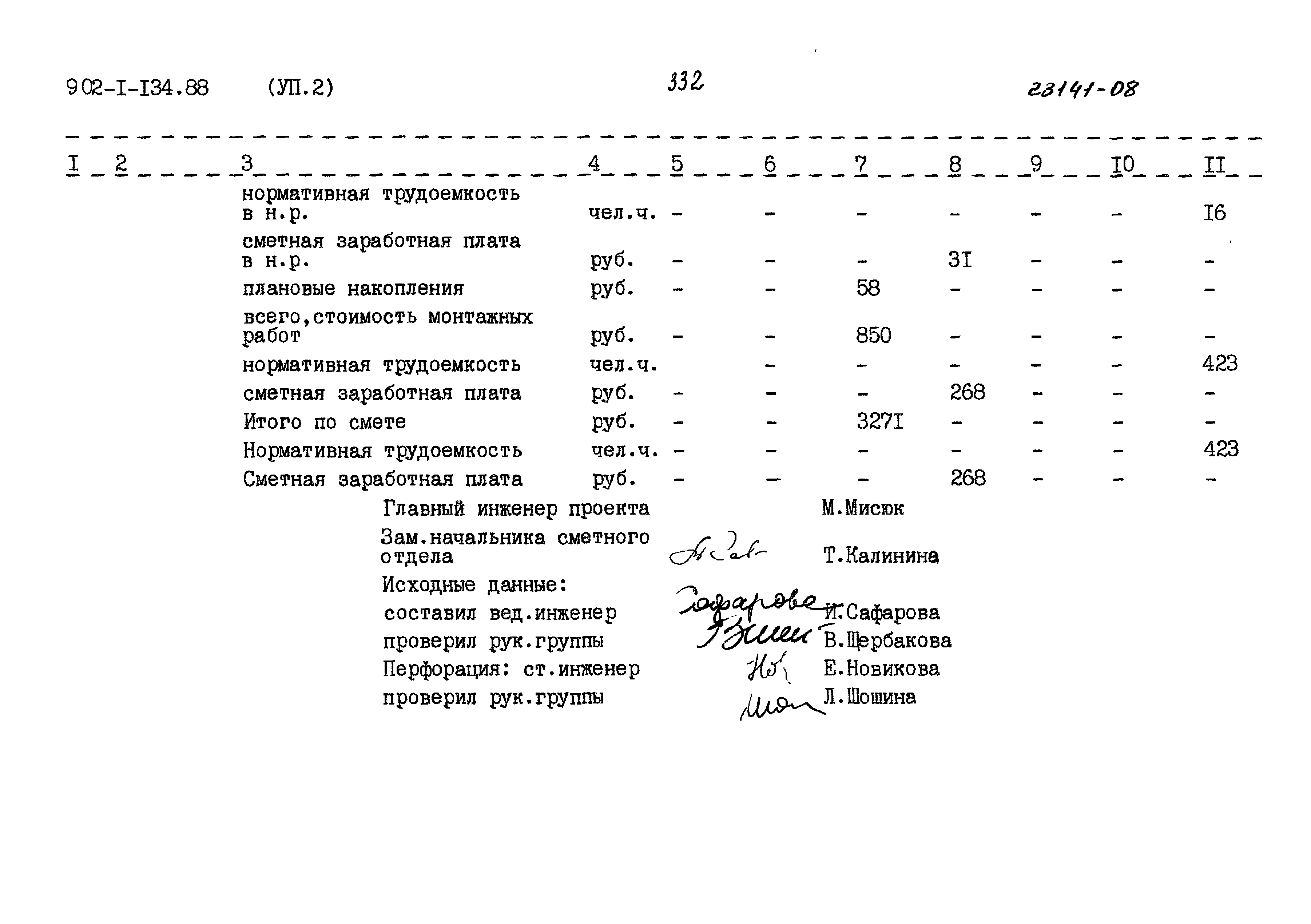 Типовой проект 902-1-134.88