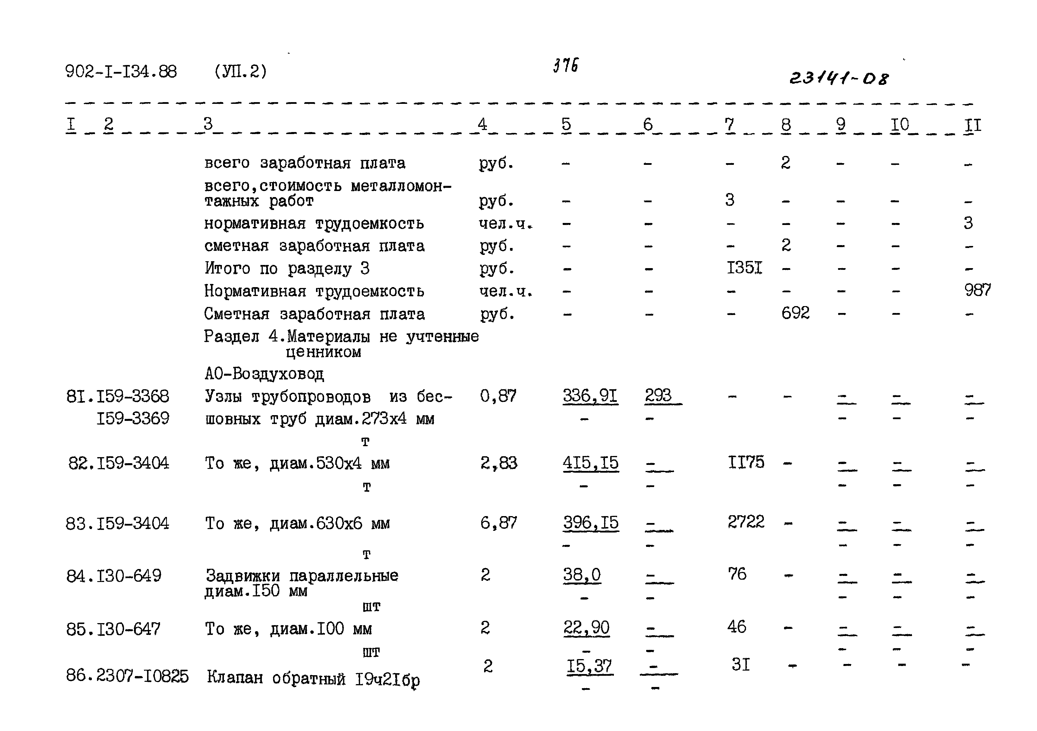 Типовой проект 902-1-134.88