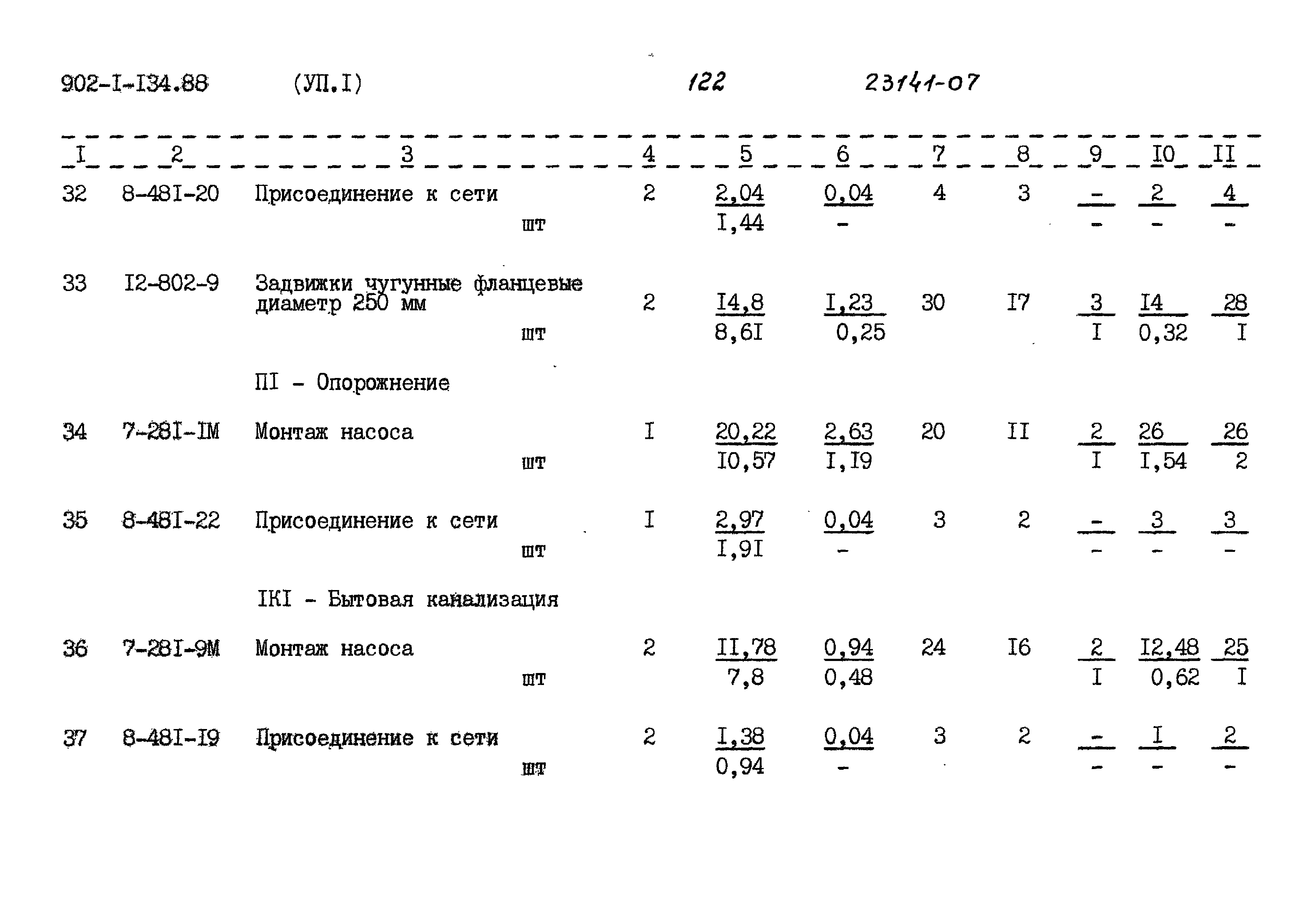 Типовой проект 902-1-134.88