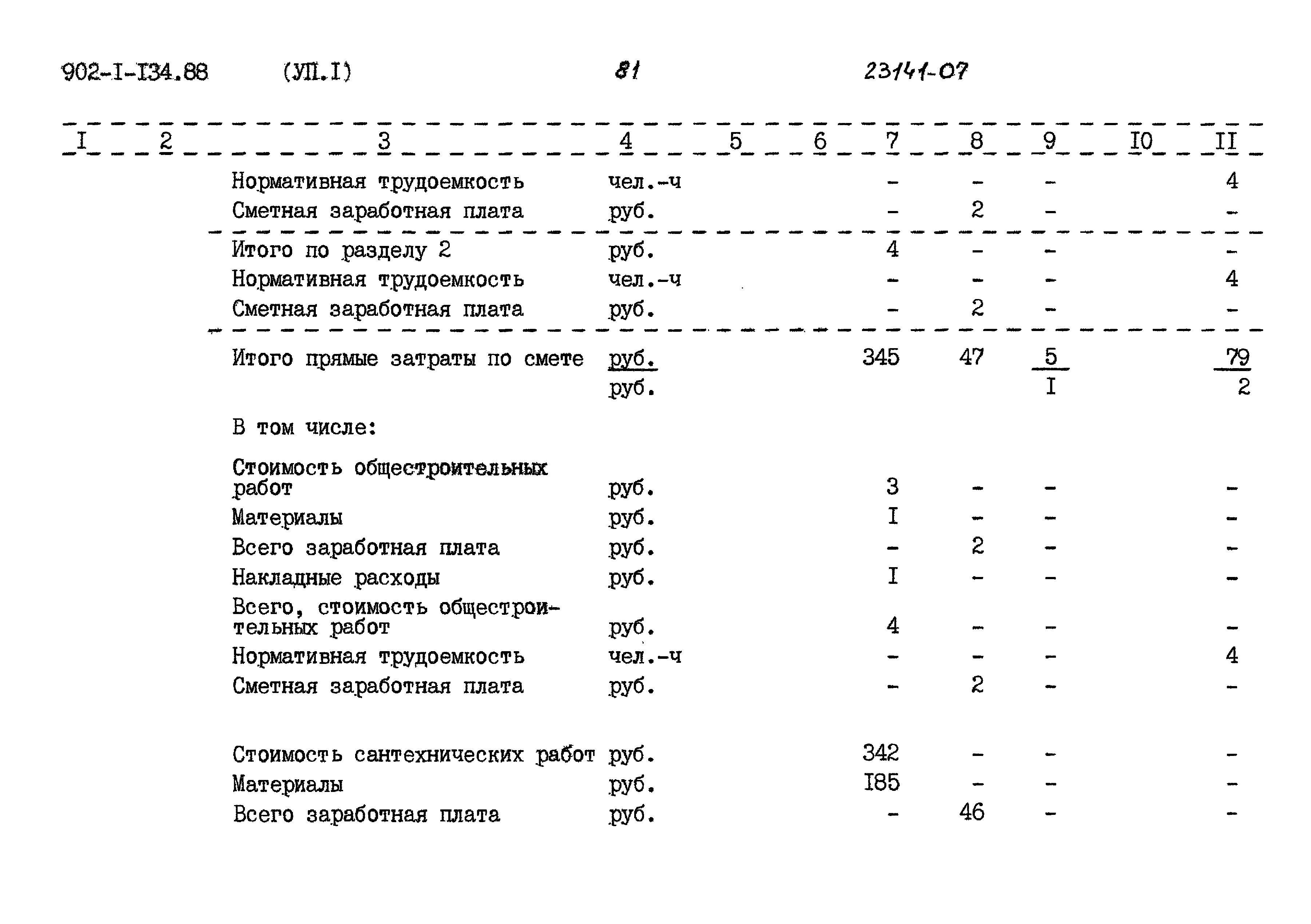 Типовой проект 902-1-134.88