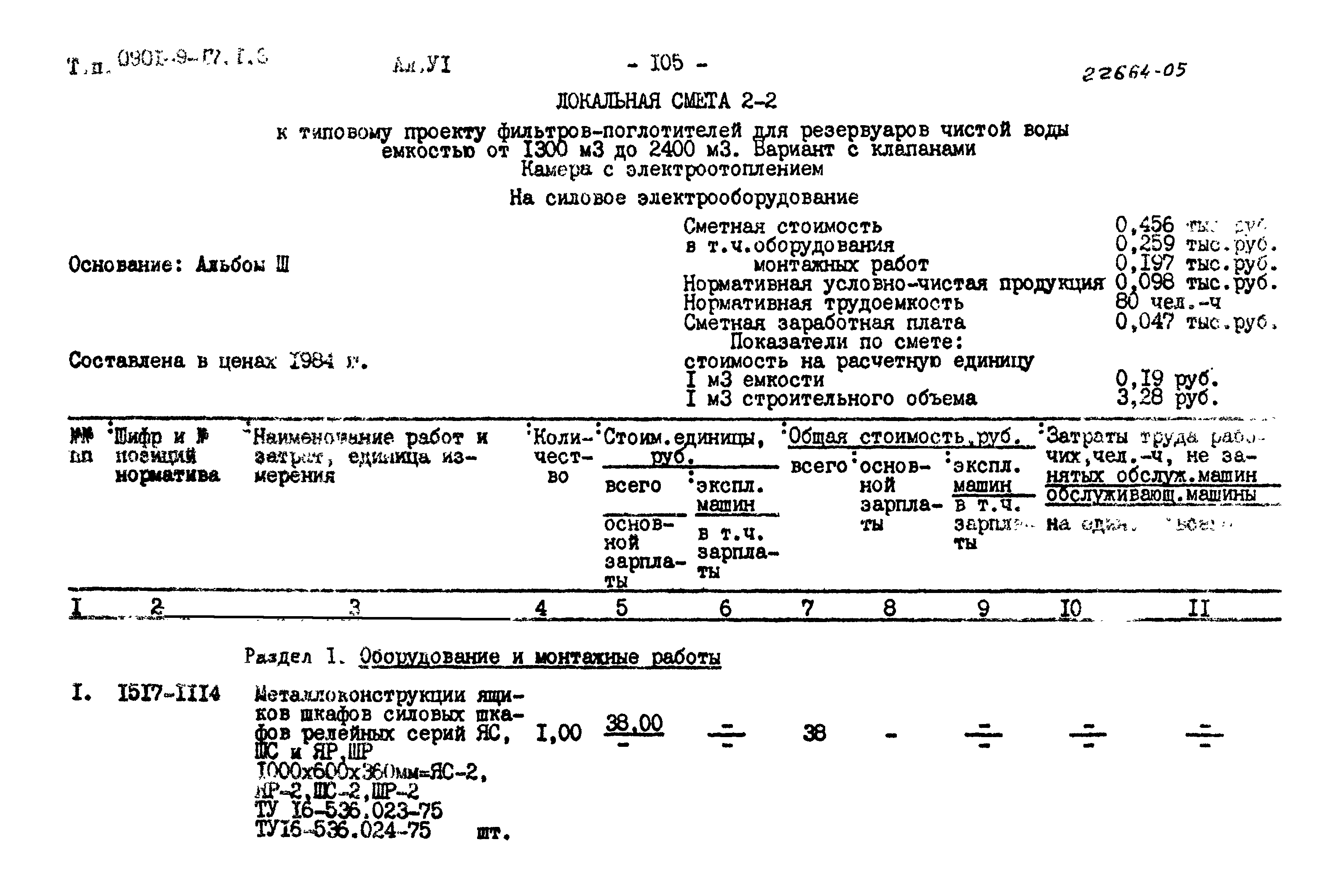 Типовой проект 0901-9-17.1.87