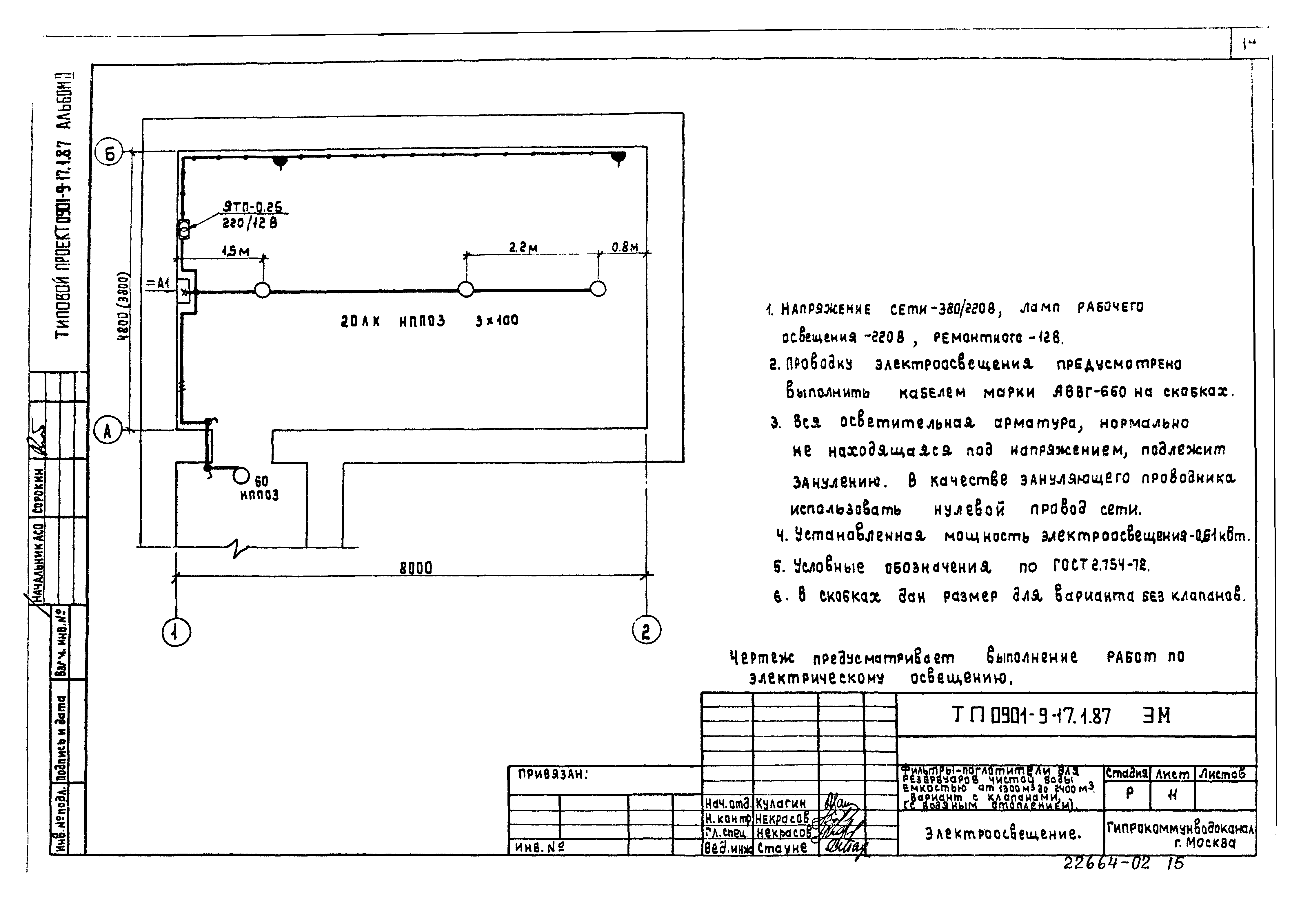 Типовой проект 0901-9-17.1.87