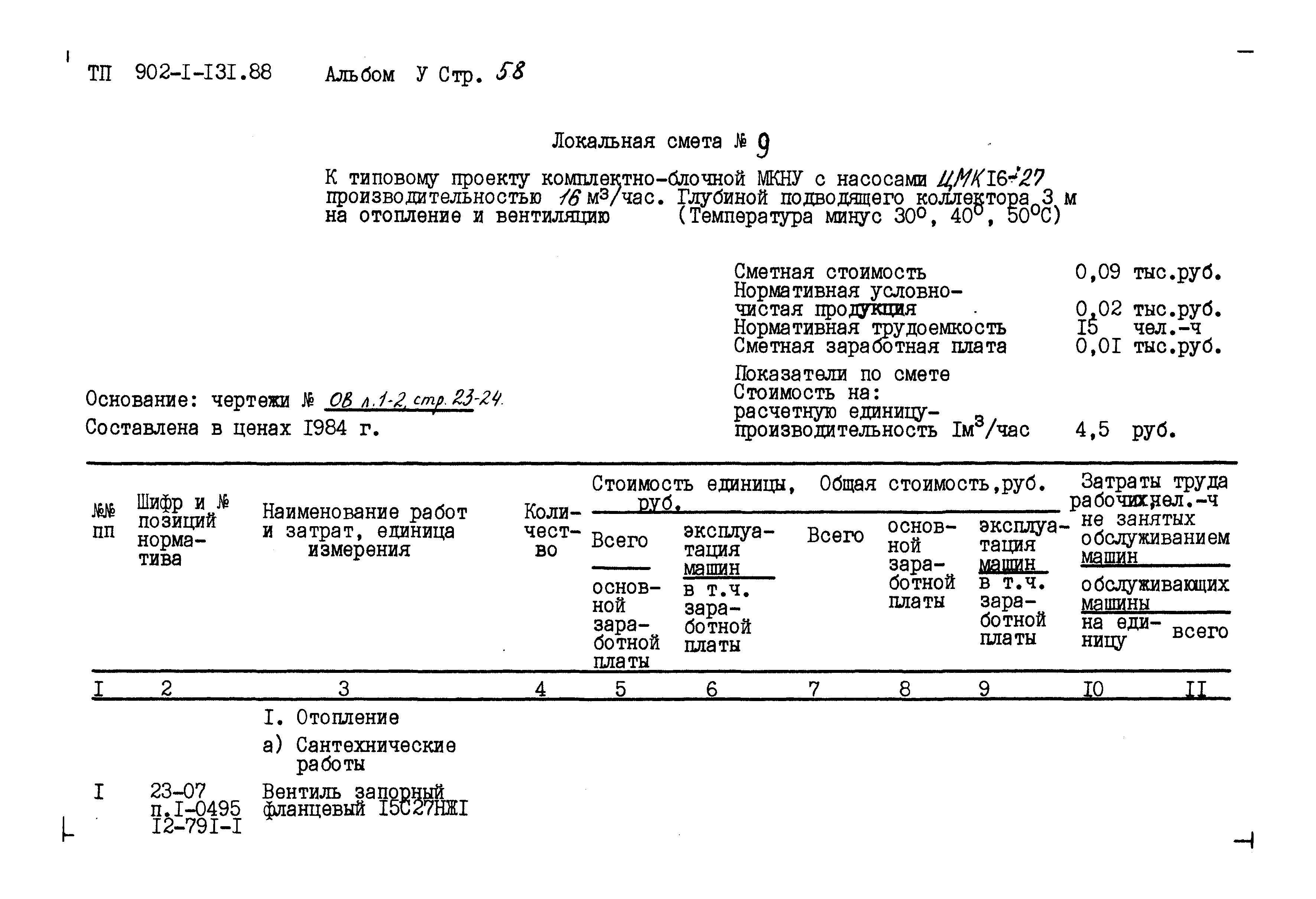 Типовой проект 902-1-131.88