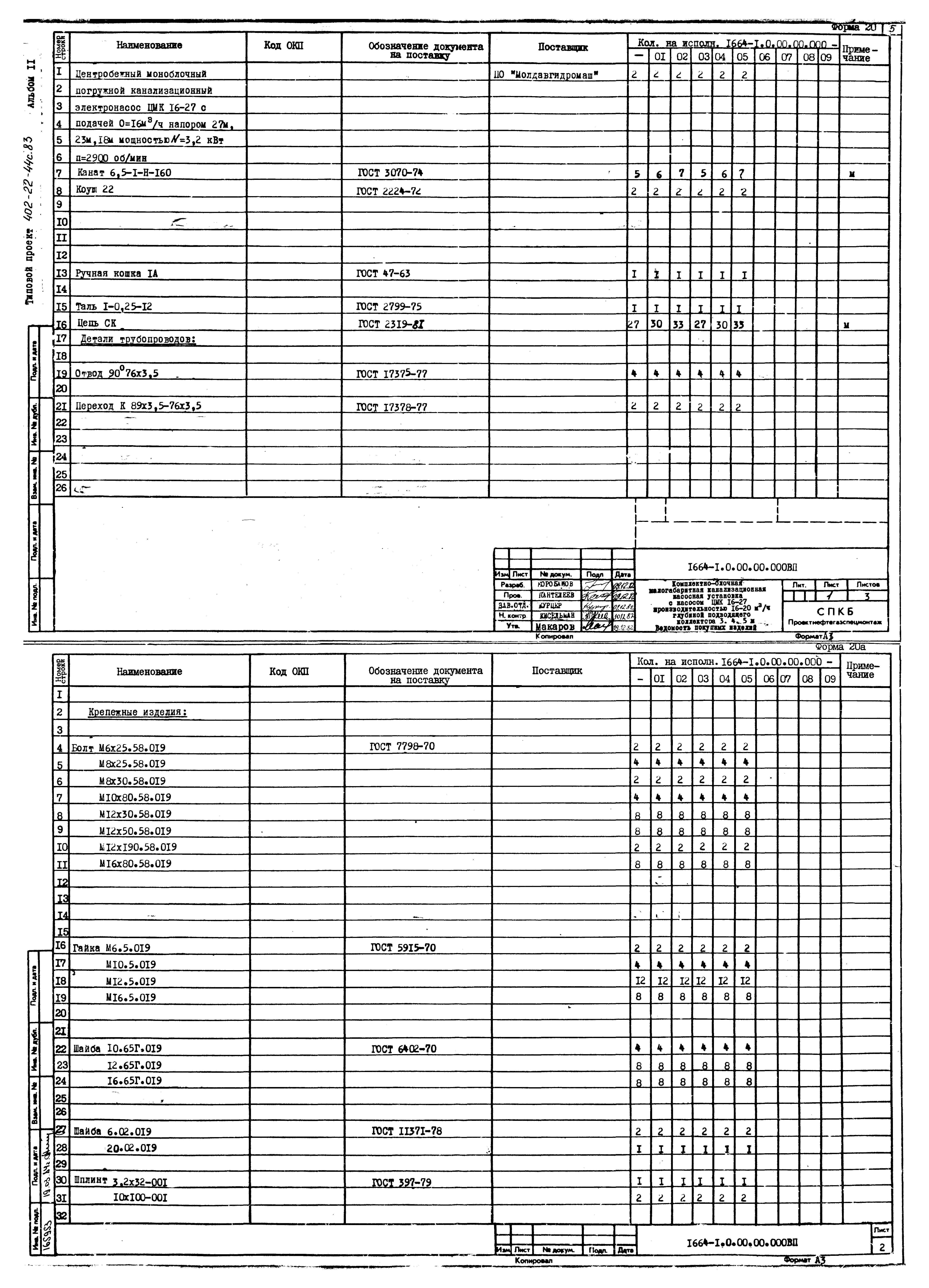 Типовой проект 402-22-44с.83