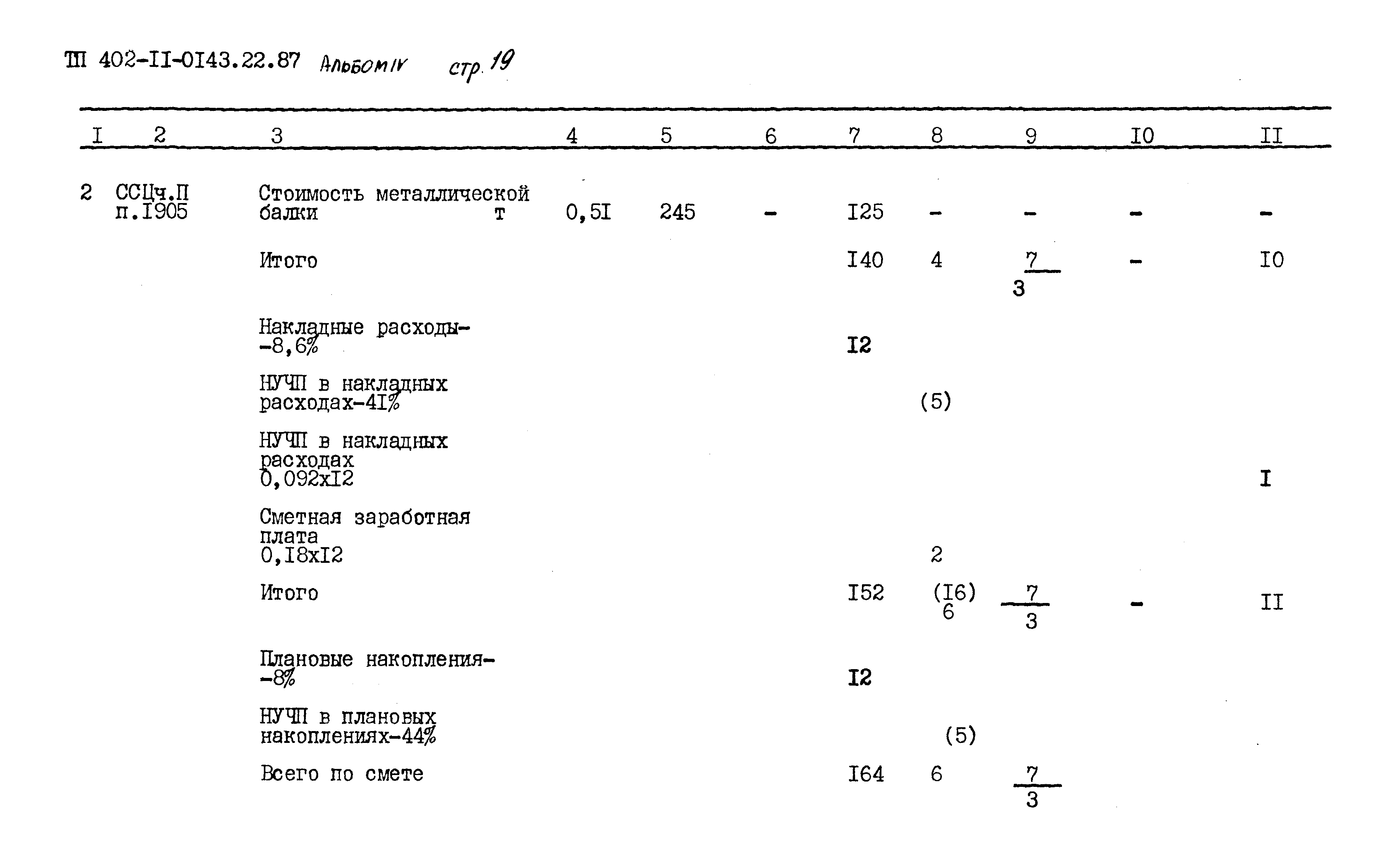 Типовые проектные решения 402-11-0143.22.87