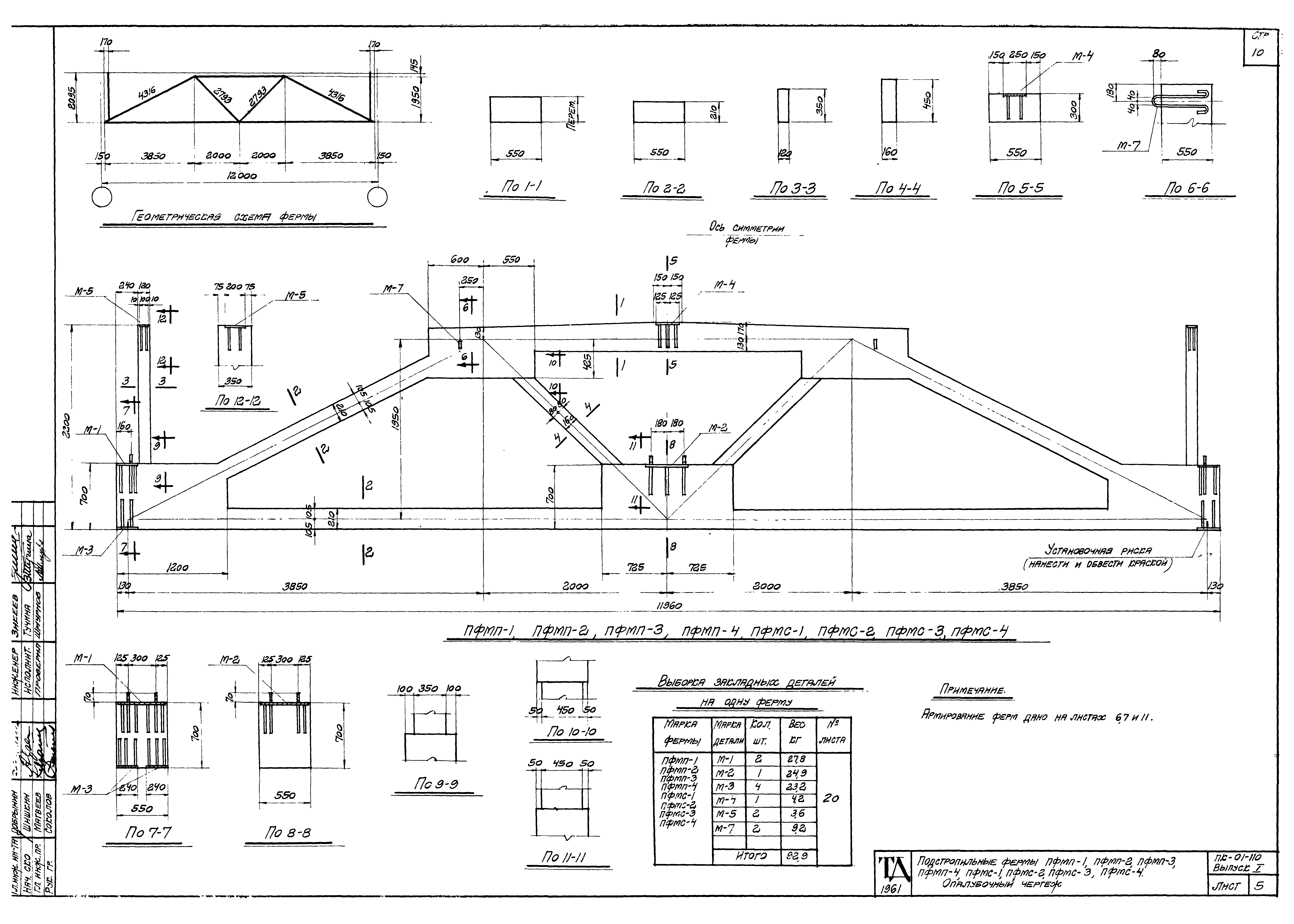 Серия ПК-01-110