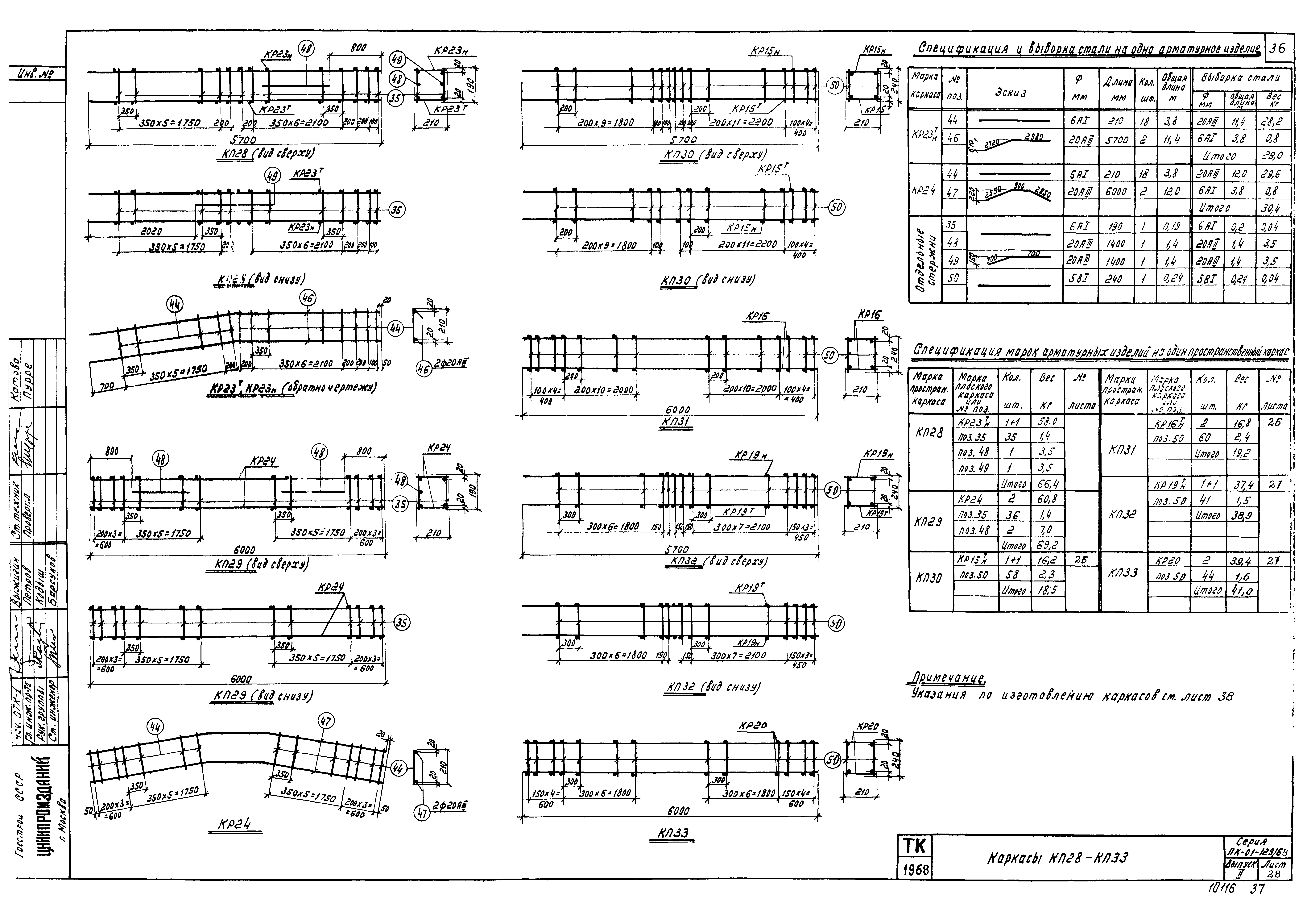 Серия ПК-01-129/68