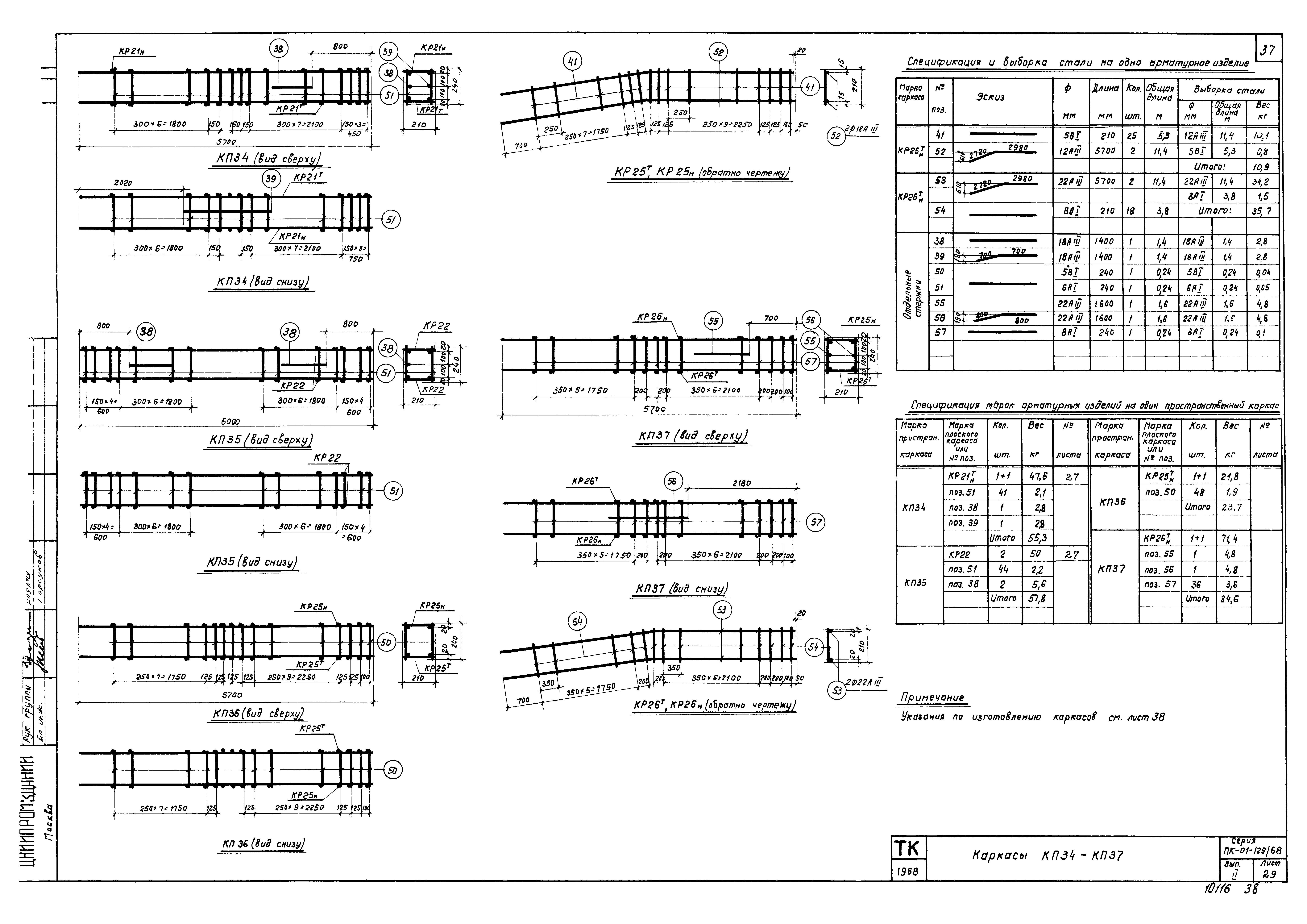 Серия ПК-01-129/68