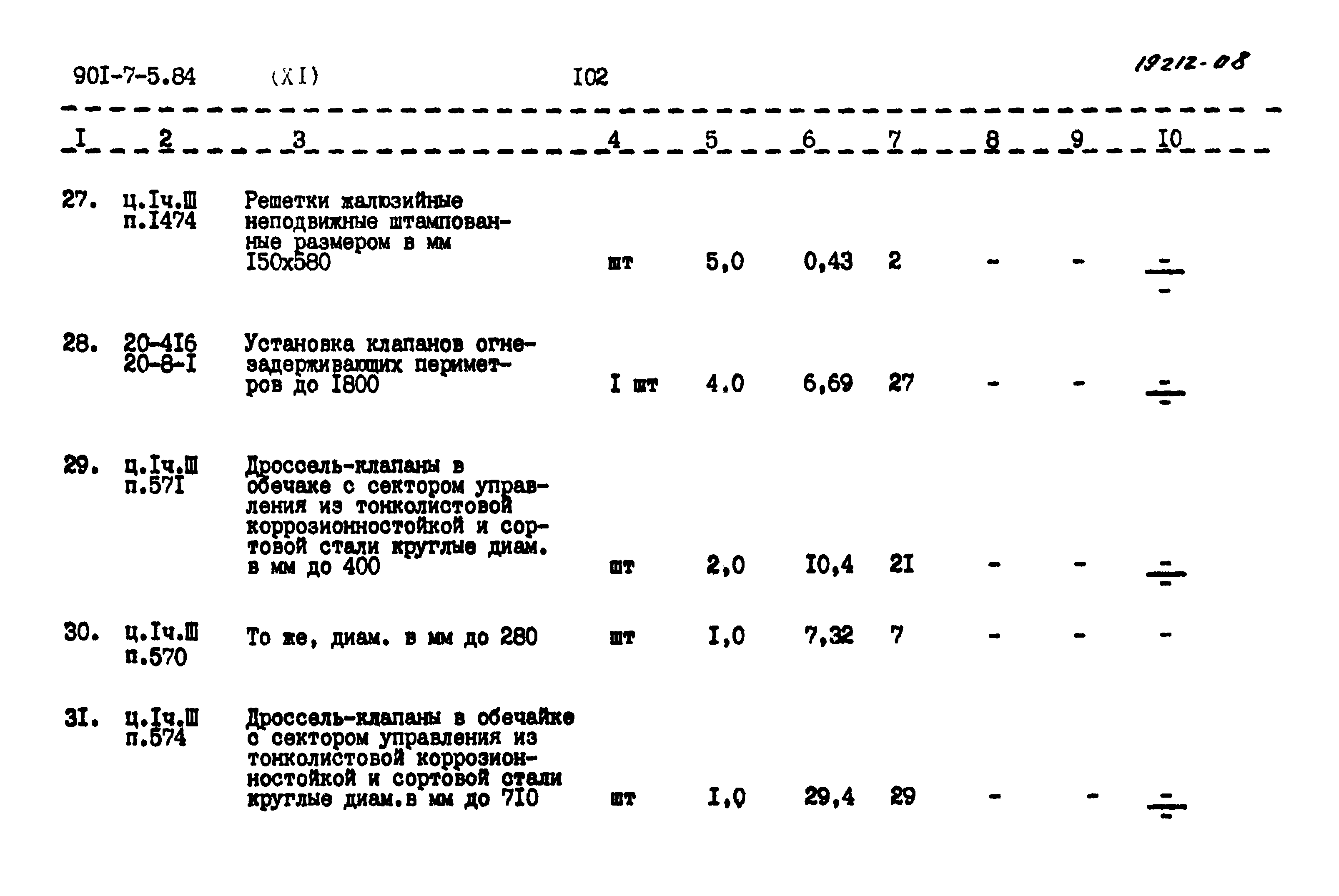 Типовой проект 901-7-5.84